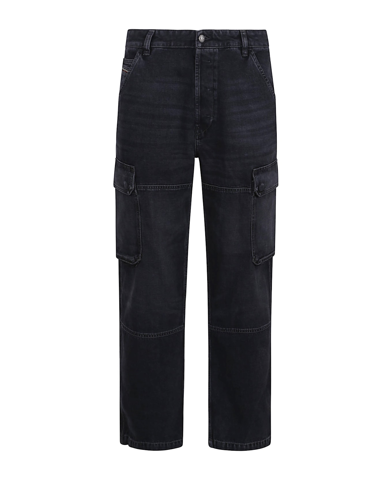 Diesel Logo-plaque Jeans
