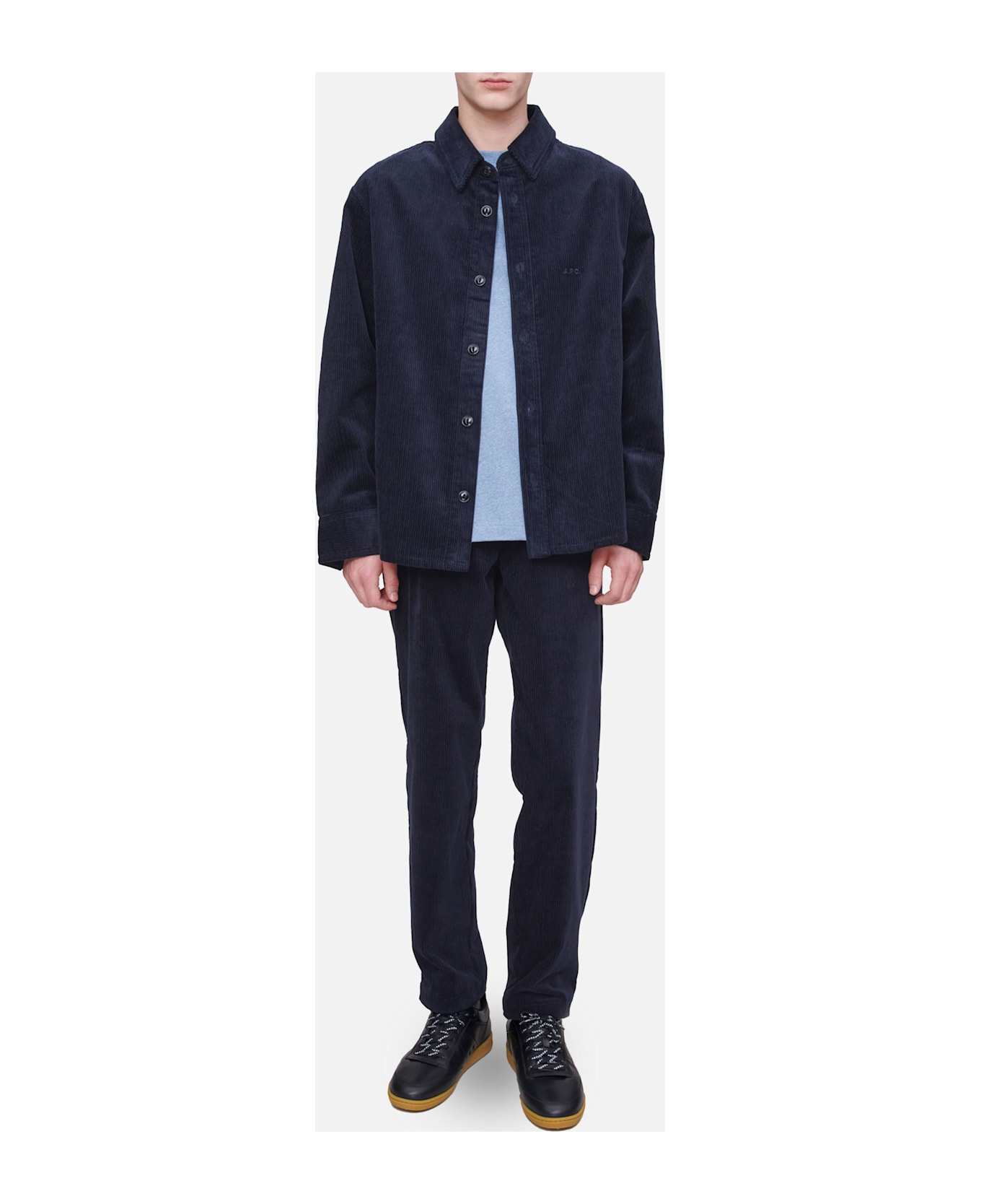A.P.C. Surchemise Bobby - BLUE