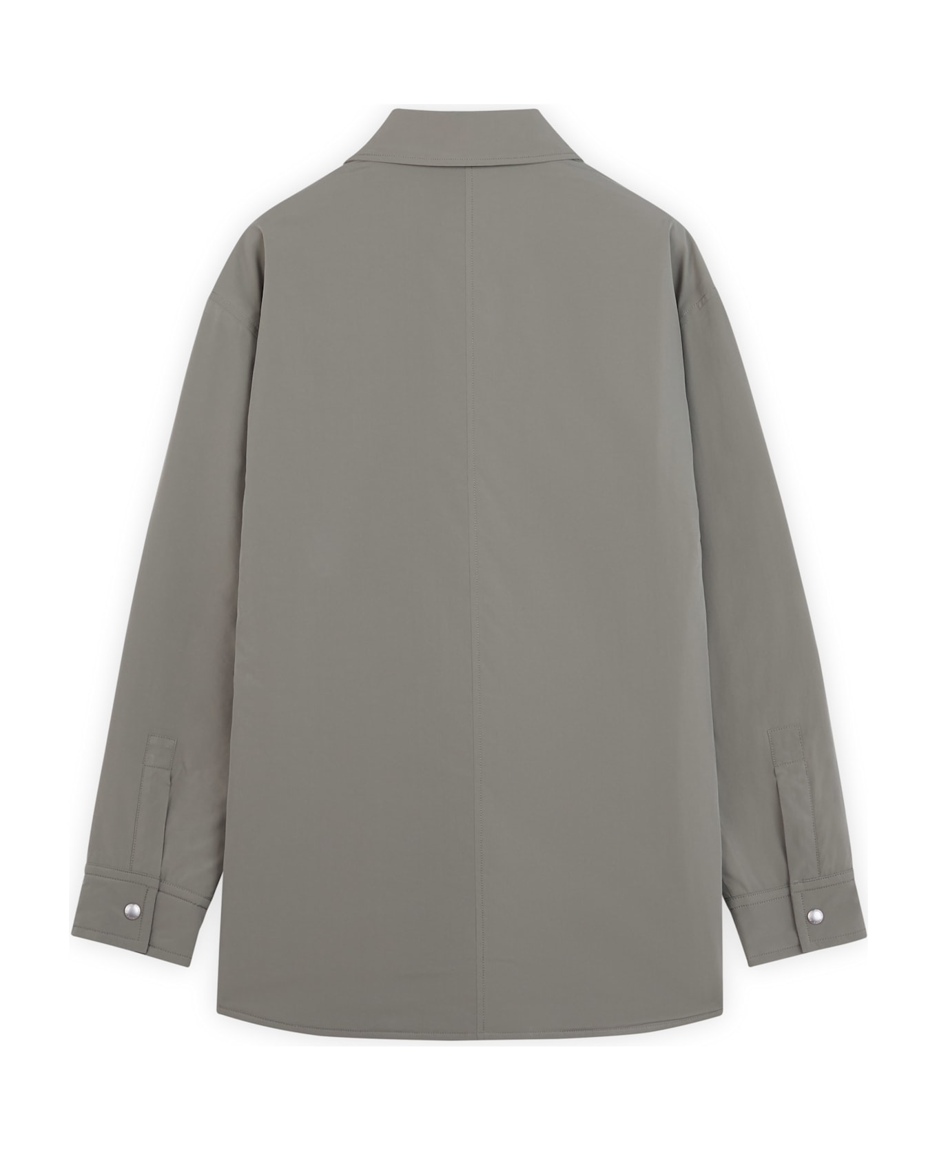 Maison Kitsuné Padded Overshirt - Pebble