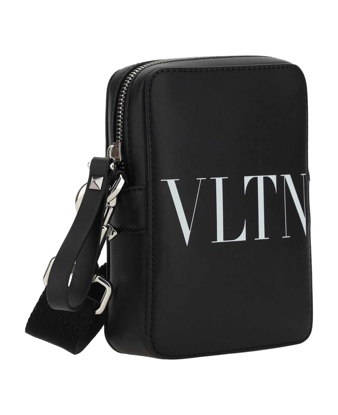 Valentino Garavani Vltn Shoulder Bag - Nero/bianco