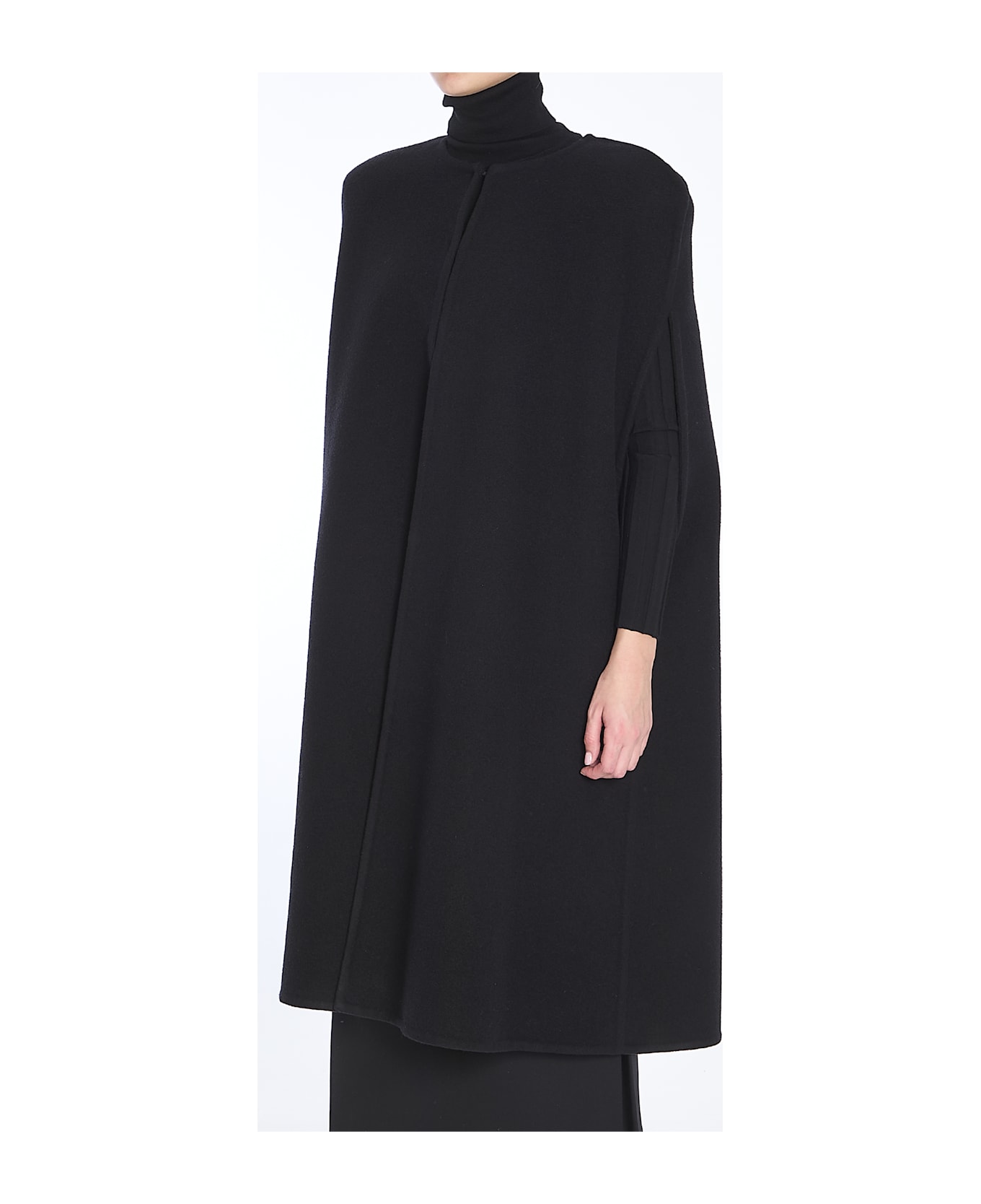 Valentino Garavani Cachemire Cape - BLACK