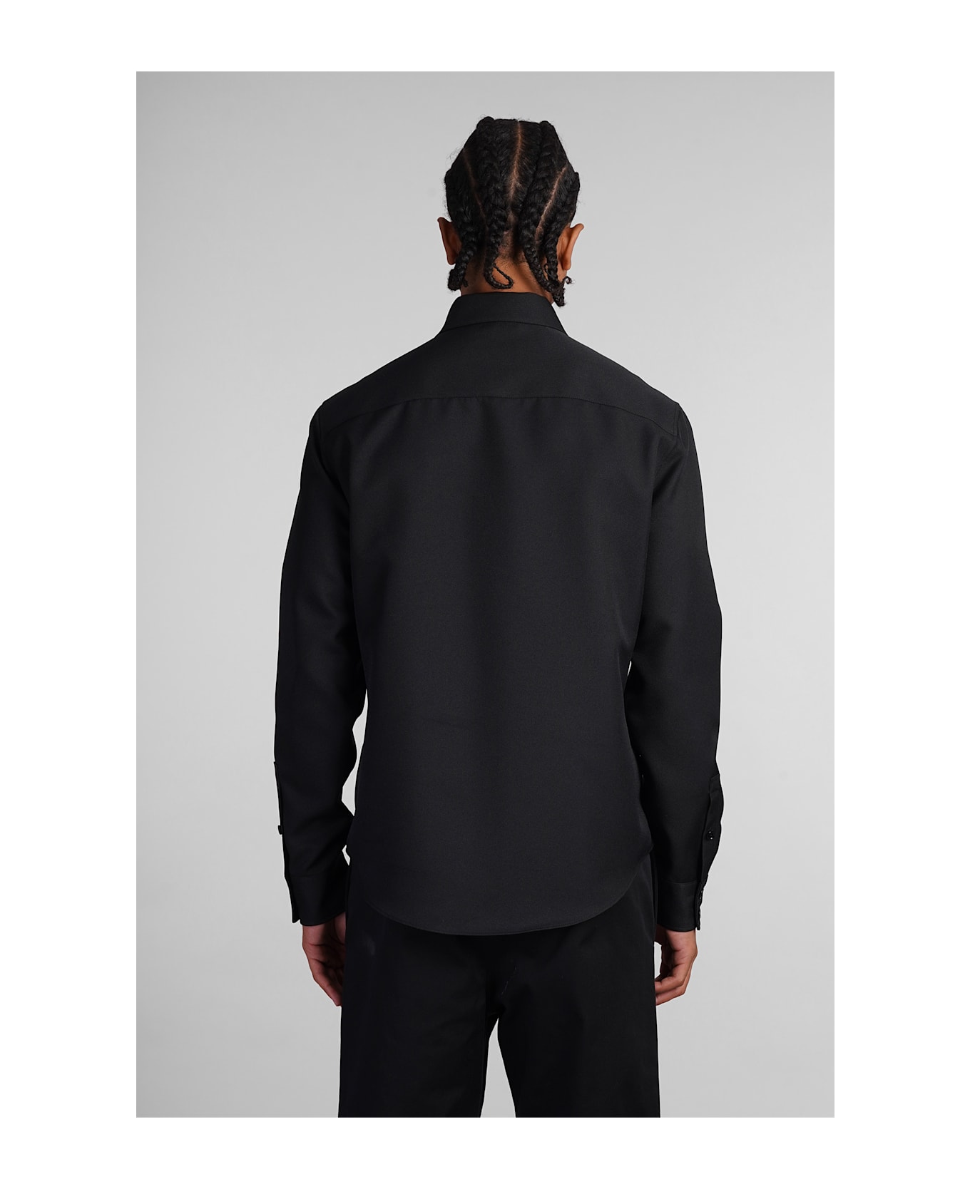 Courrèges Shirt In Black Polyester - black