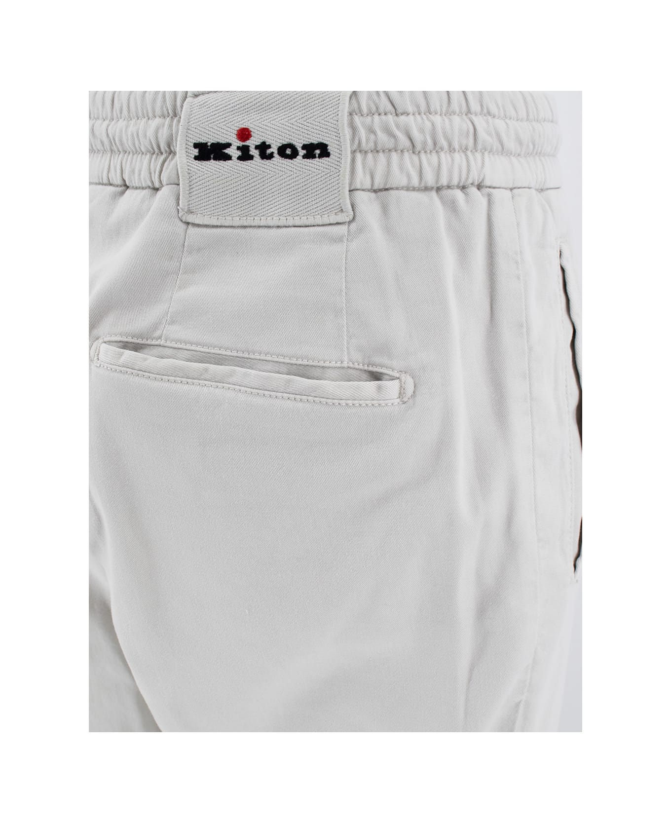 Kiton Trousers - LIGHT GREY