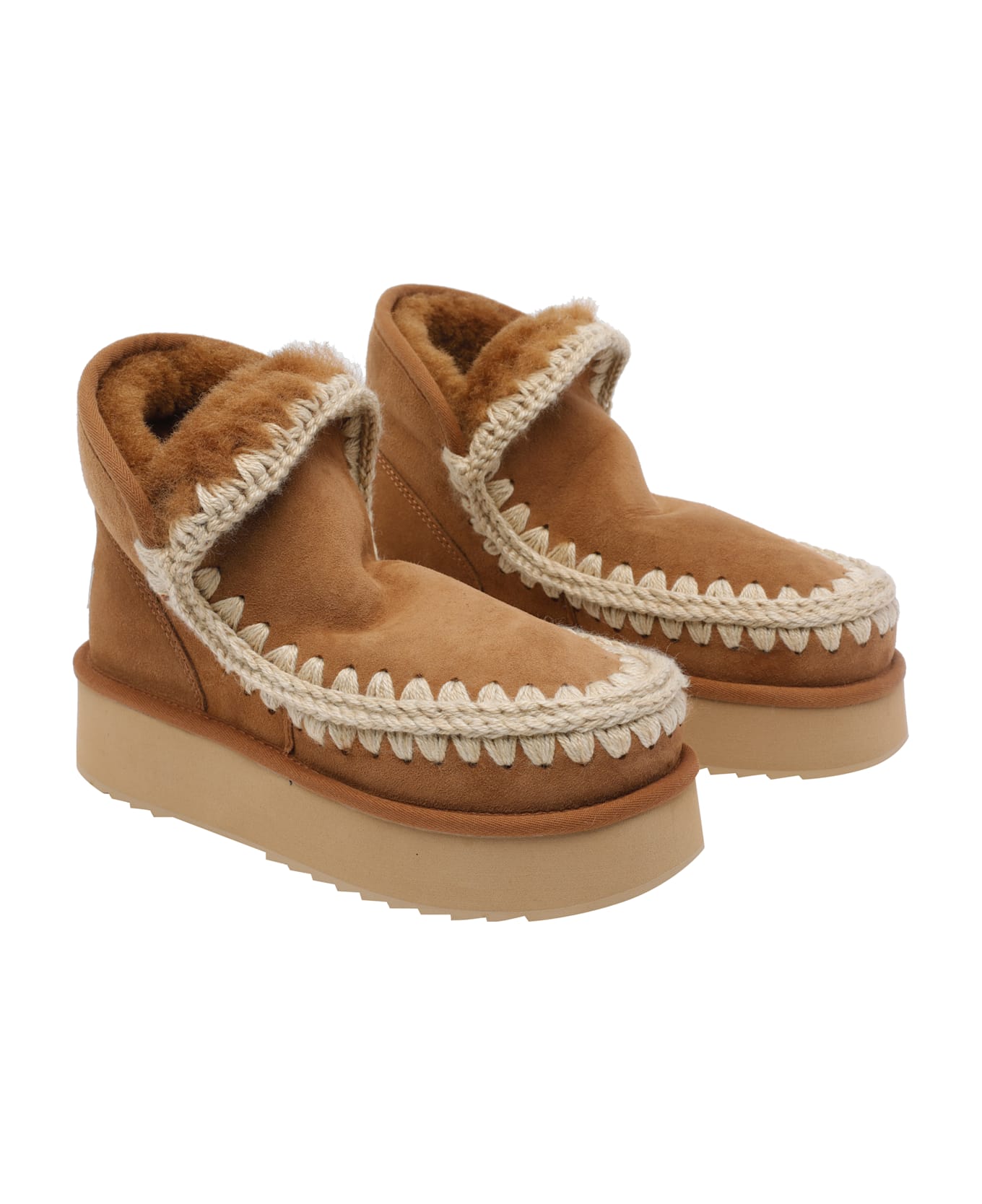 Mou Mini Eskimo Platform Boots - Brown スニーカー