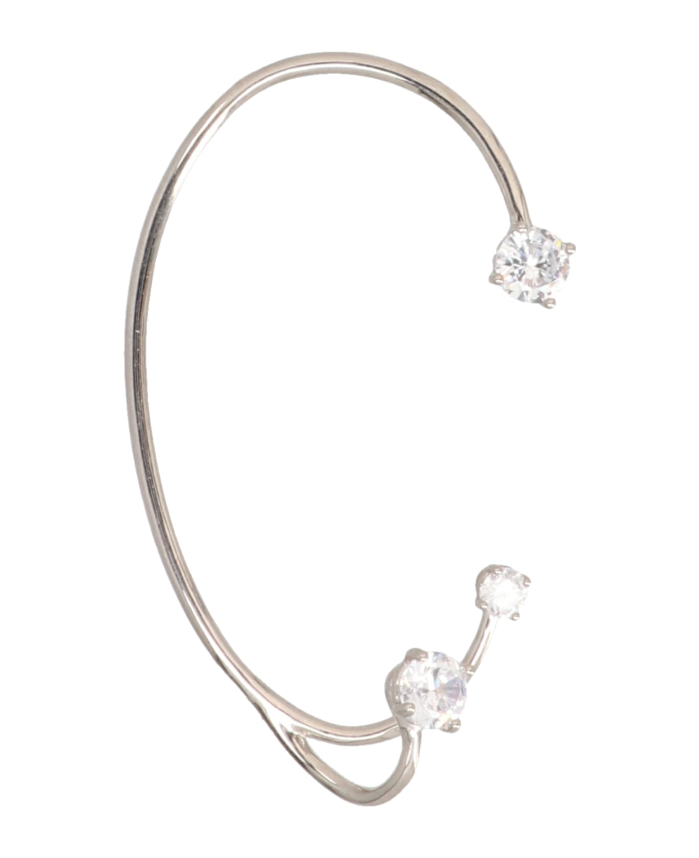 Panconesi 
three Point
 Earcuffs - Silver