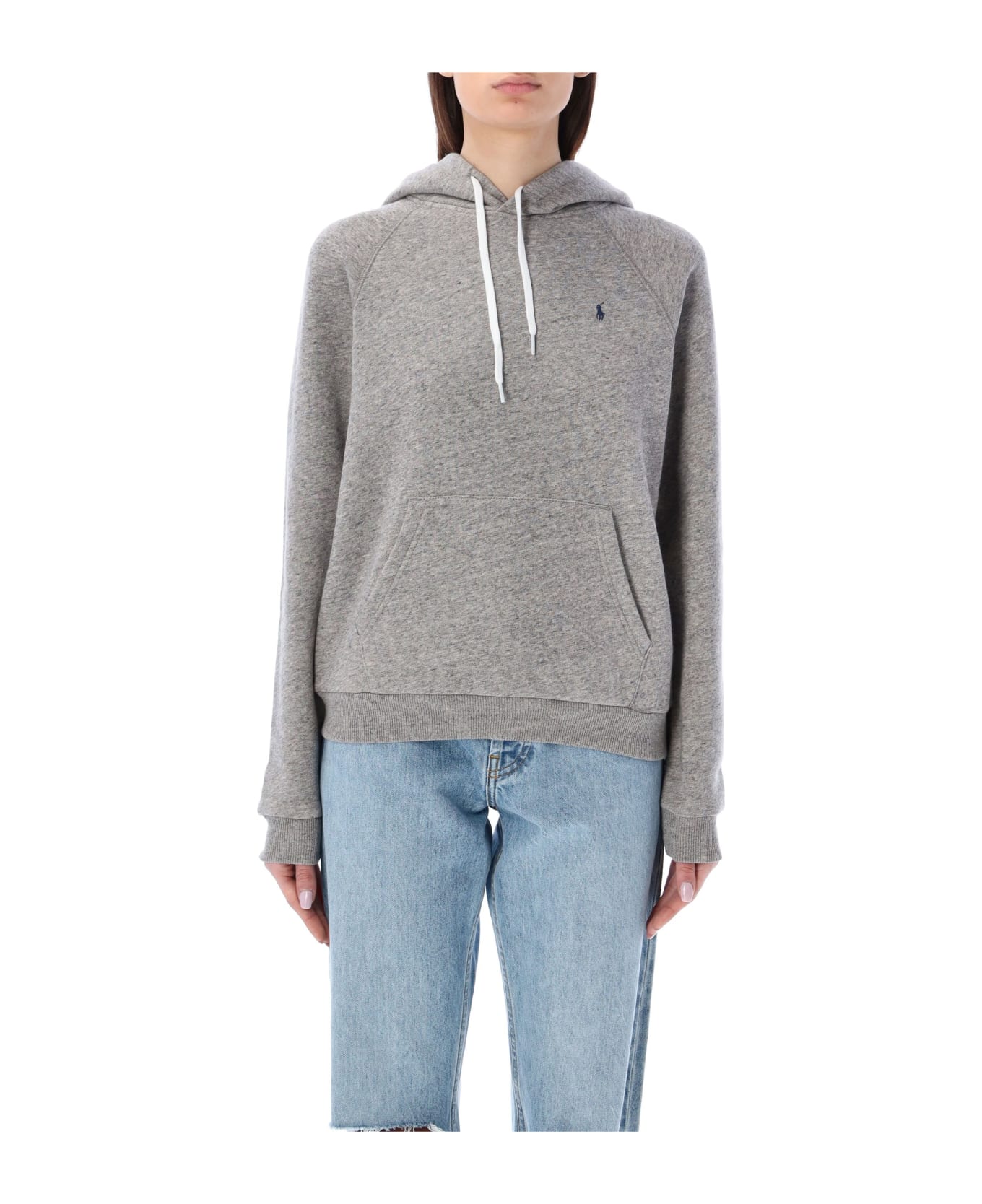 Polo Ralph Lauren Classic Pony Hoodie - GREY MEL フリース