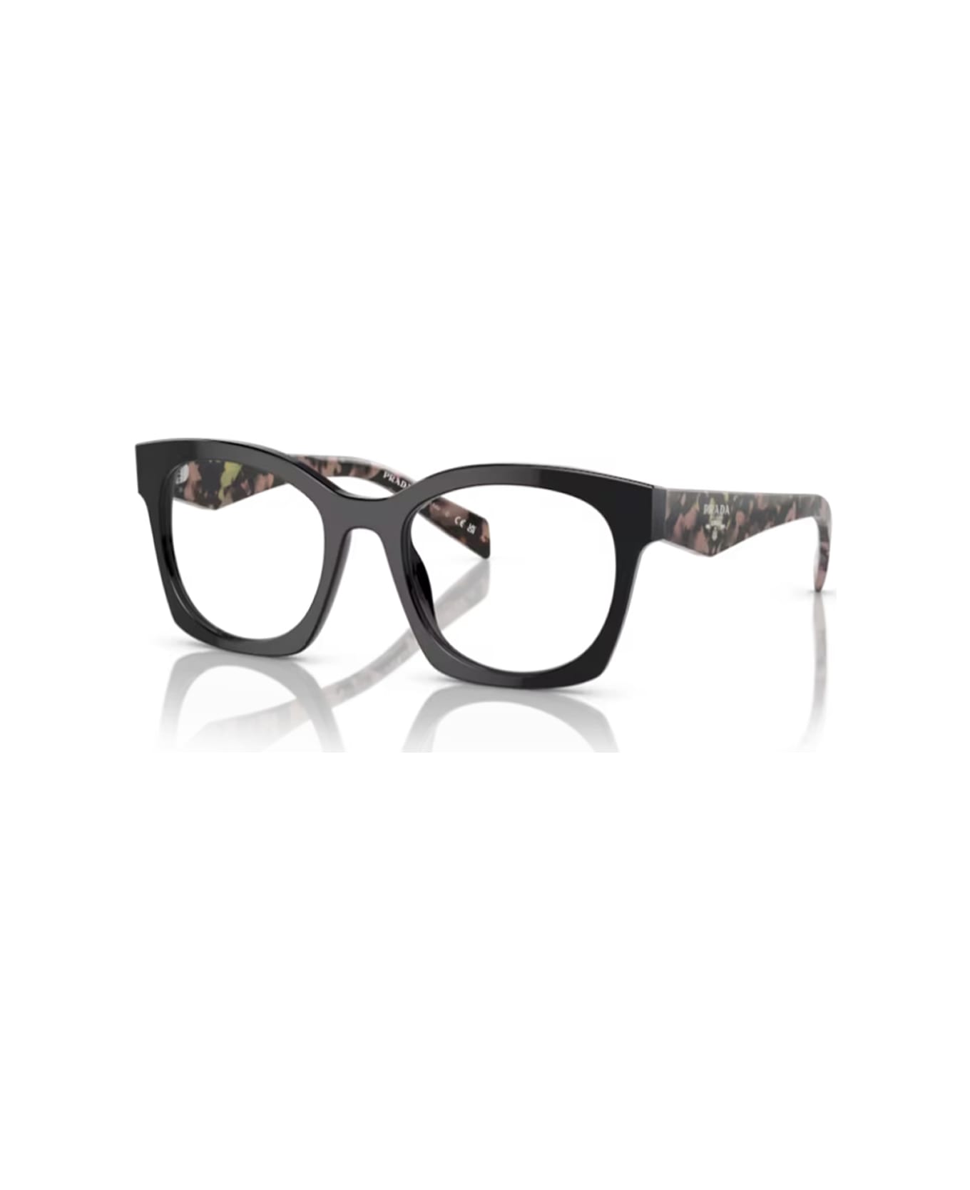 Prada Eyewear Pra05v 13p1o1 Glasses - Nero