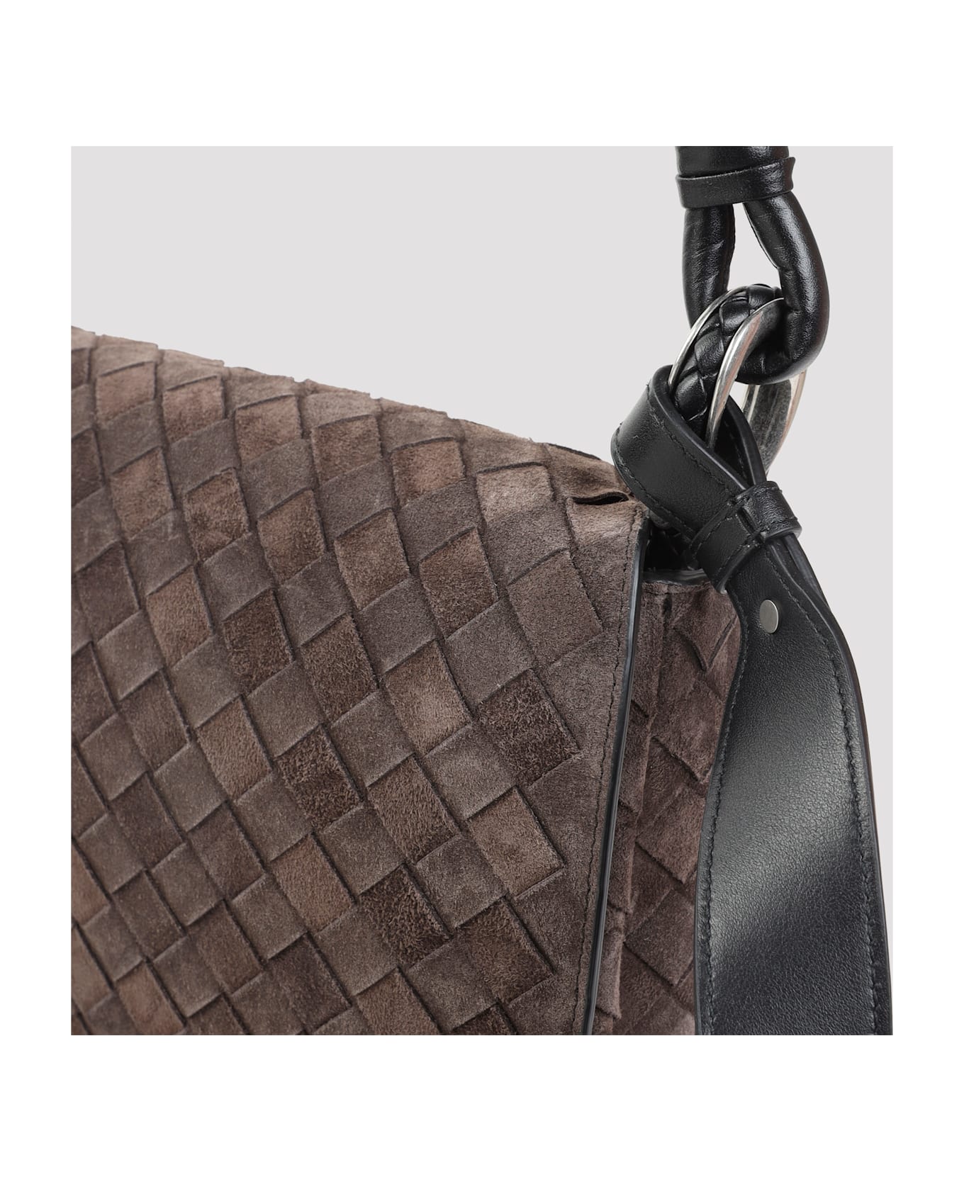 Bottega Veneta Swing Intrecciato Shoulder Bag - Fondant