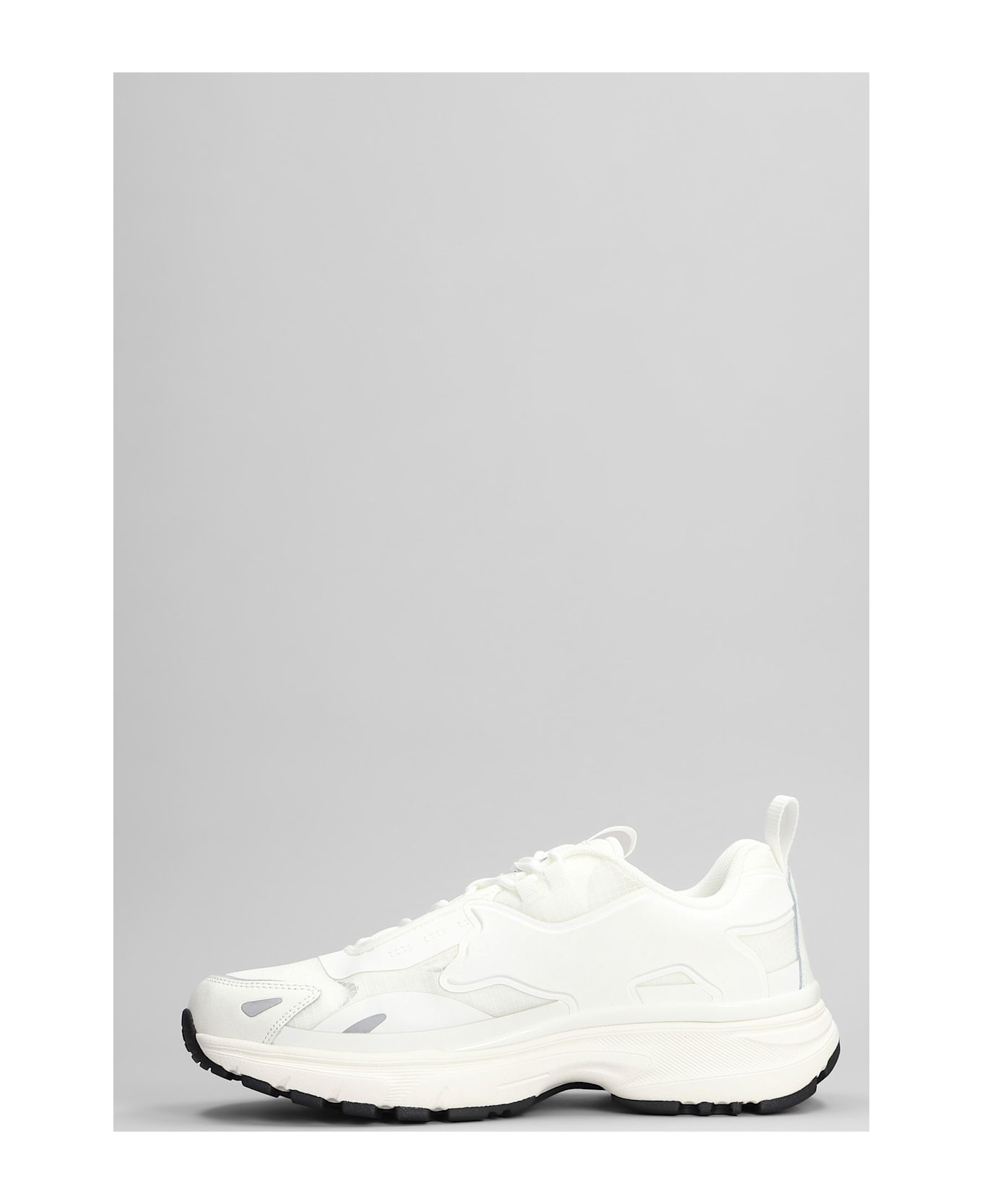 Maison Kitsuné Sora Runners Sneakers In White Polyester - white