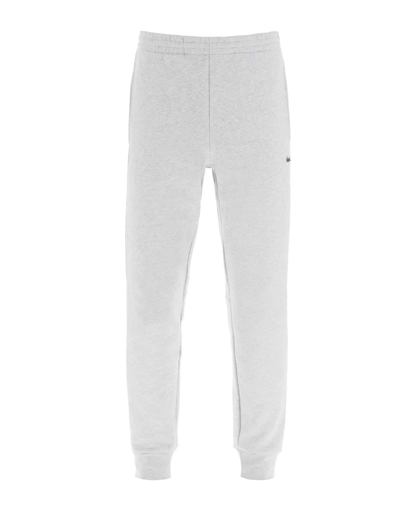 Lacoste Jogger Pant With Logo - SILVER (Grey)