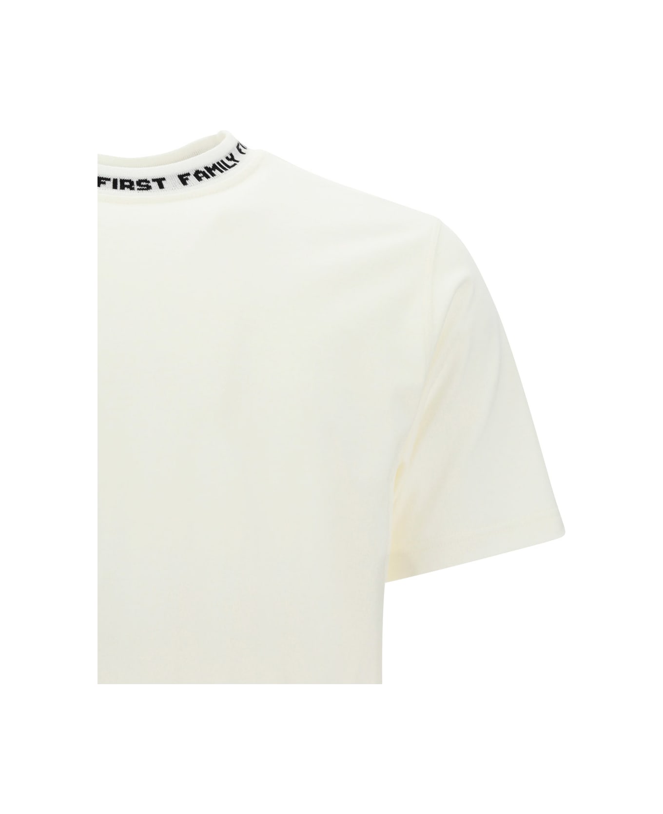 Family First Milano Collar T-shirt - White