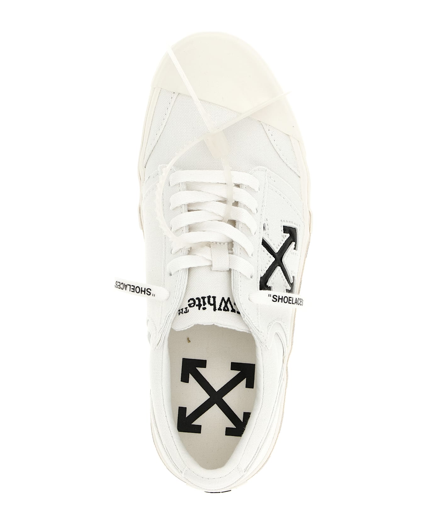 Off-White 'vulc Undercut' Sneakers - White/Black