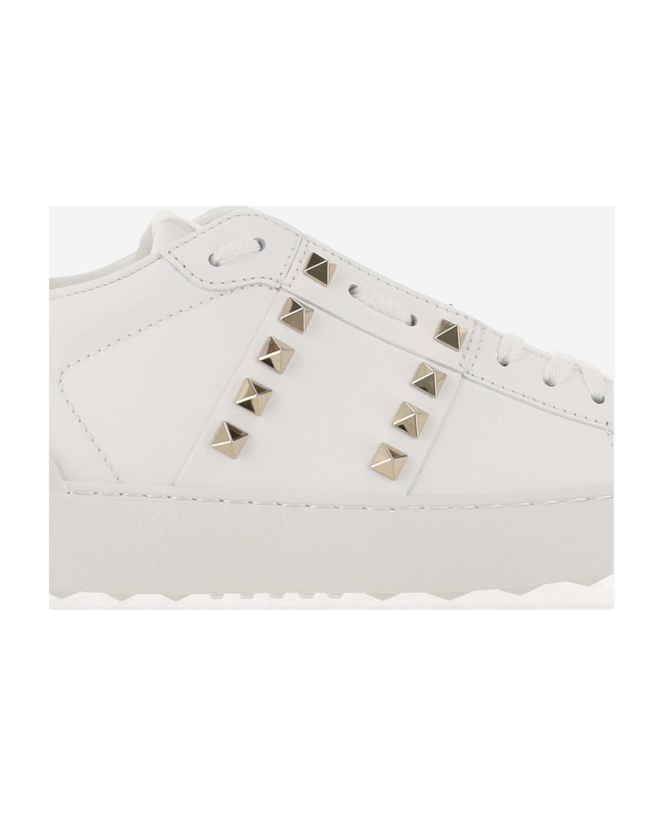 Valentino Garavani Rockstud Untitled Sneaker - White スニーカー