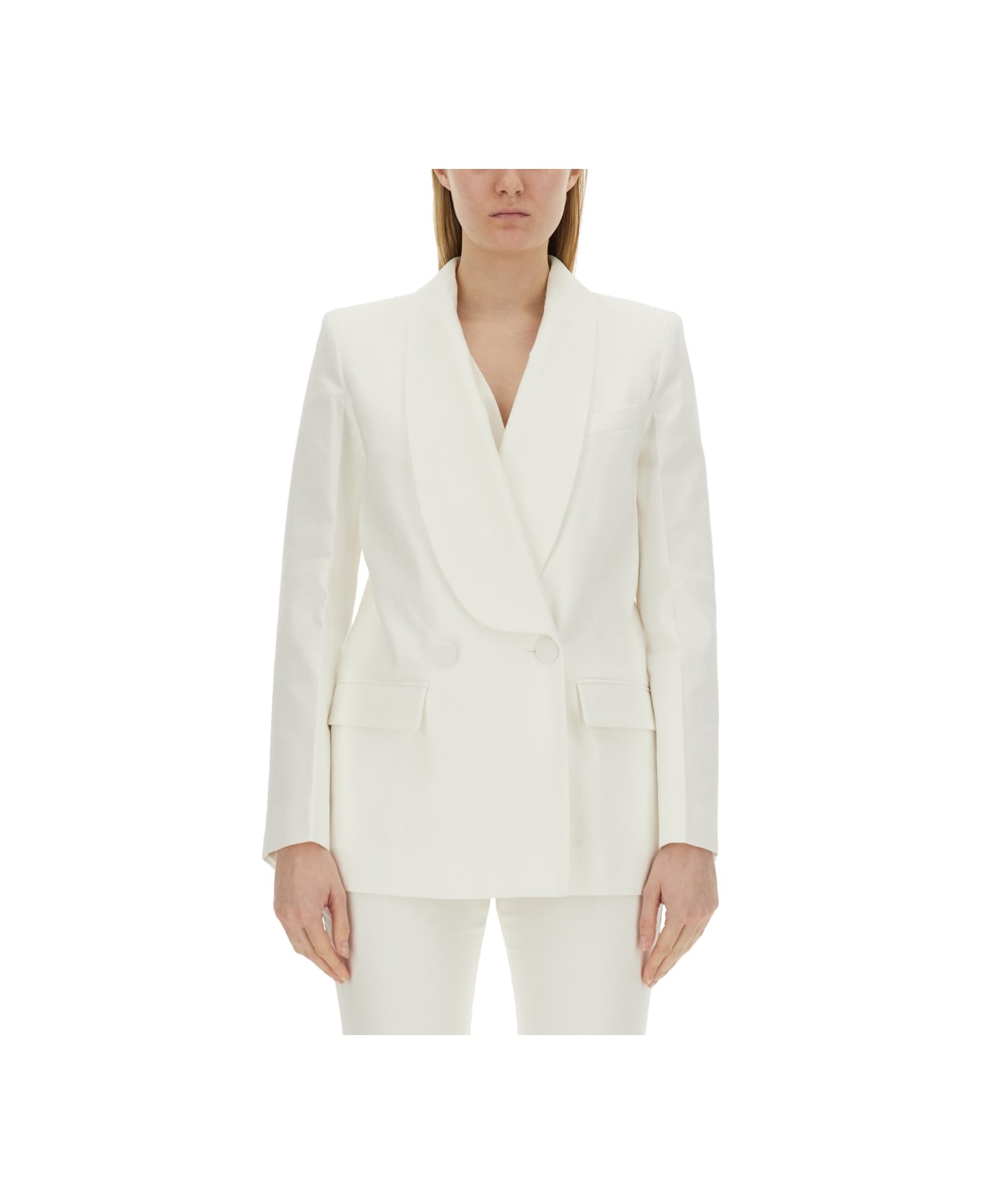 Nina Ricci Double-breasted Jacket - WHITE ジャケット