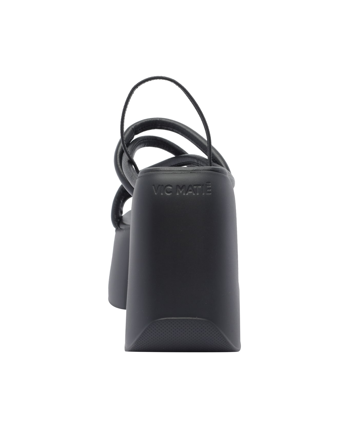 Vic Matié Yoko Platform Sandals - Black サンダル