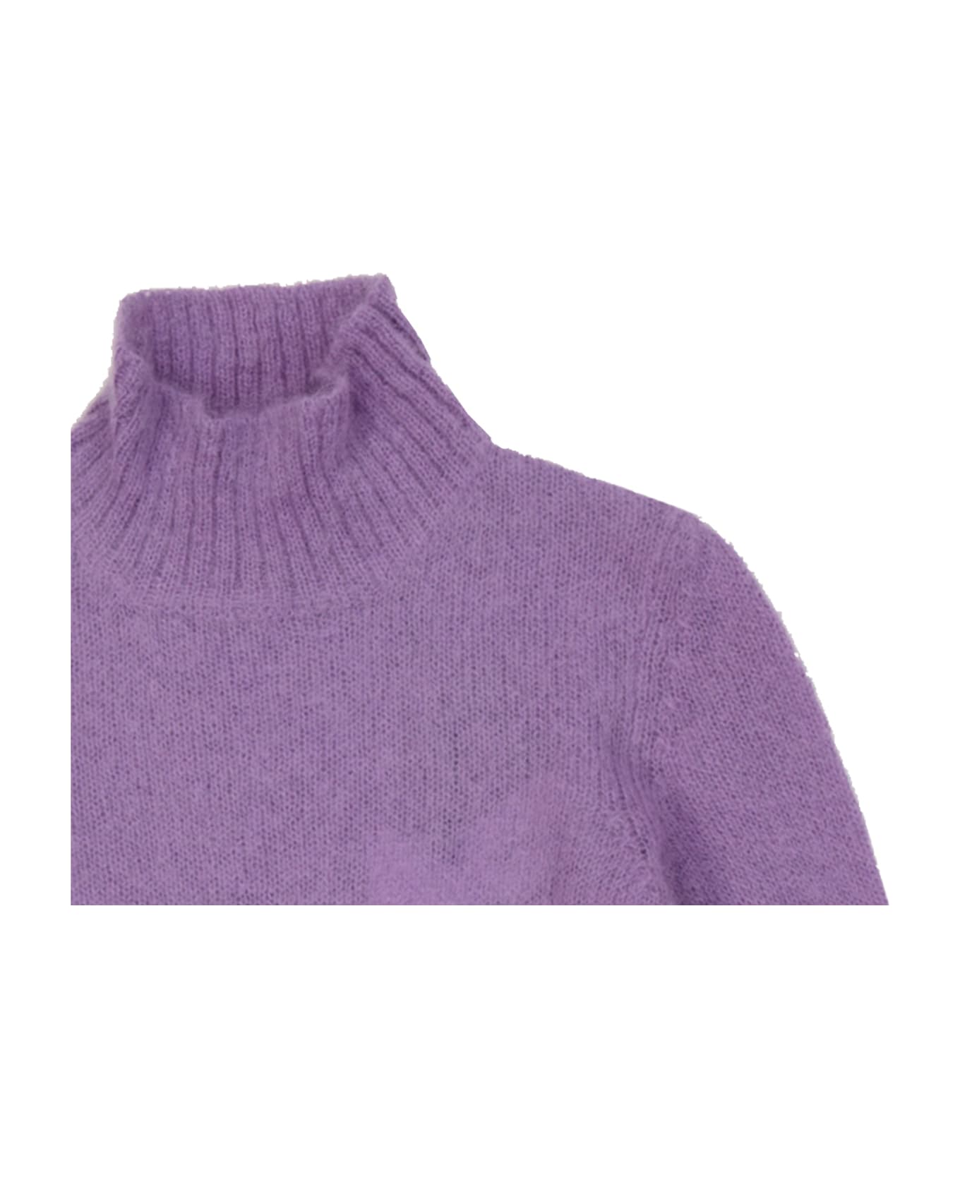 Alberta Ferretti Mohair Sweater - Purple