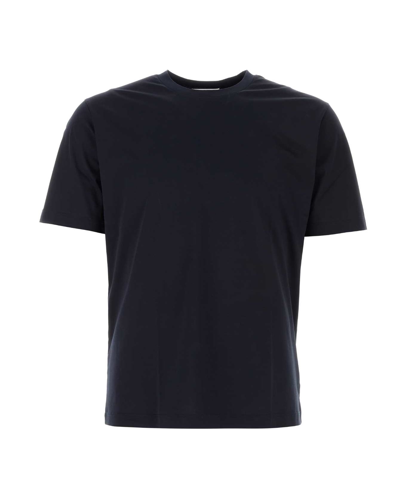 Jil Sander Midnight Blue Cotton T-shirt - 402