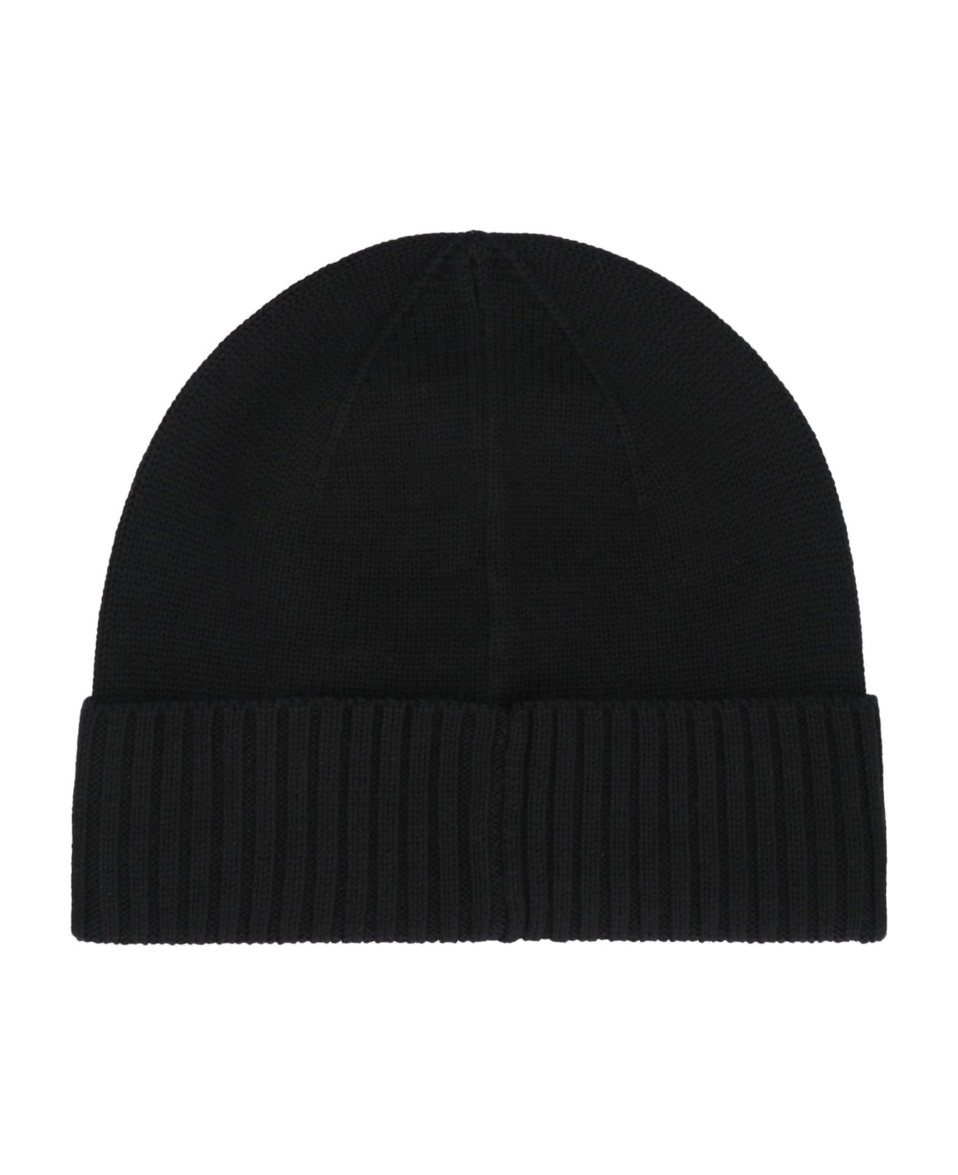 Polo Ralph Lauren Pony Embroidered Knit Beanie - Black