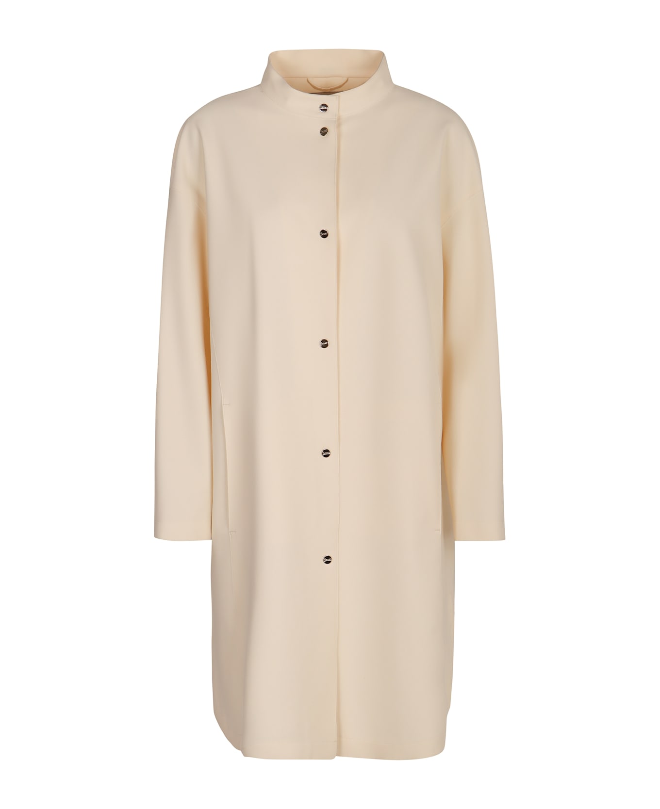Herno Techno Fabric Jacket - panna