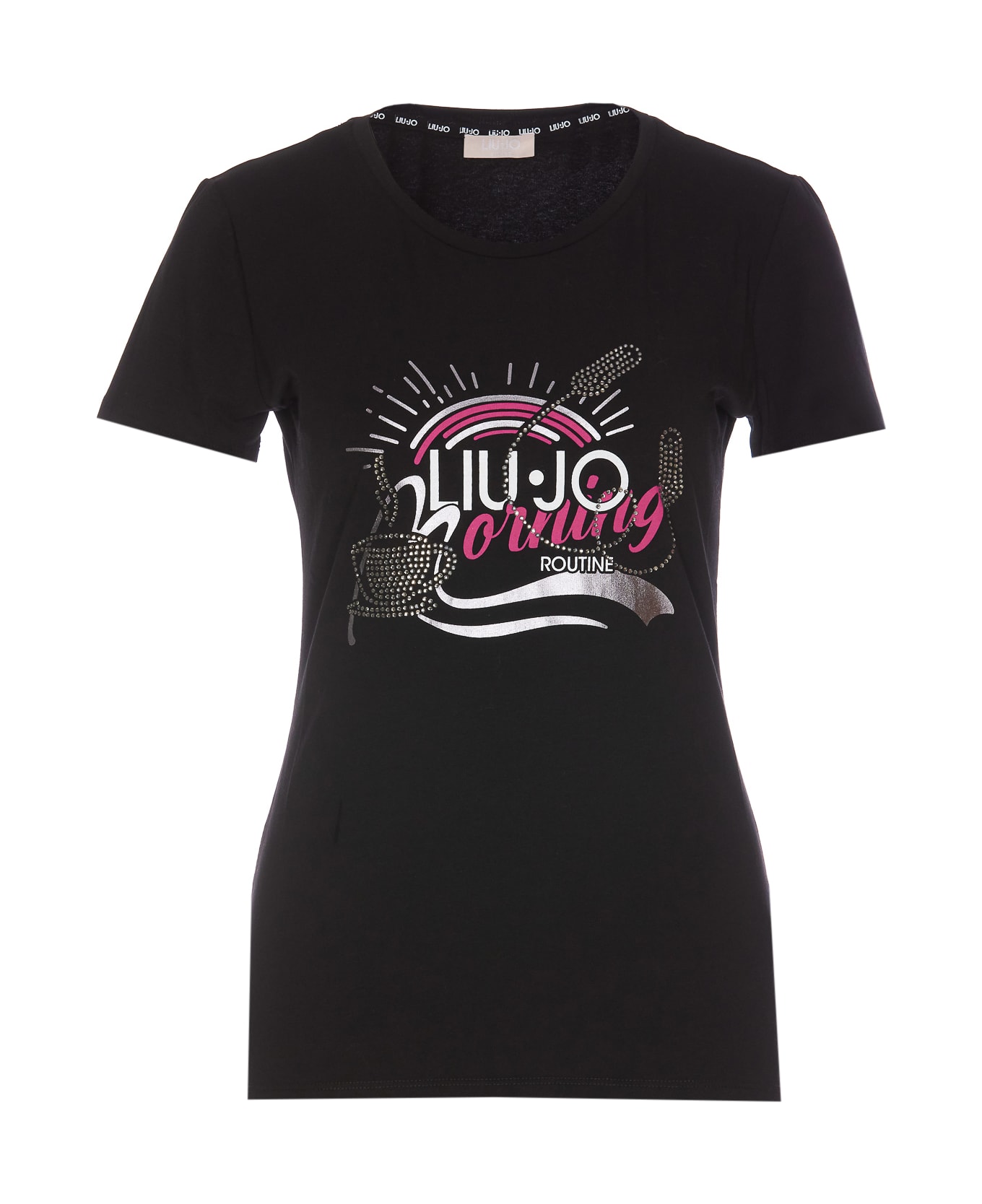 Liu-Jo Logo T-shirt - Black