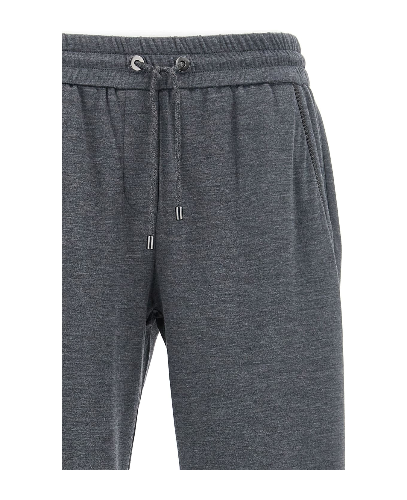 Brunello Cucinelli 
monile
 Joggers - Gray