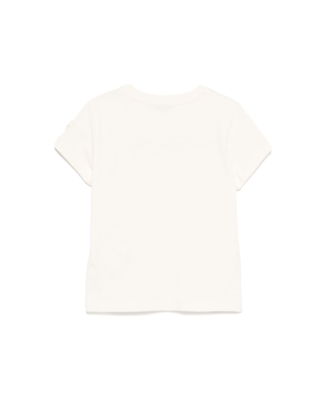 Moncler Enfant Cotton T-shirt - White