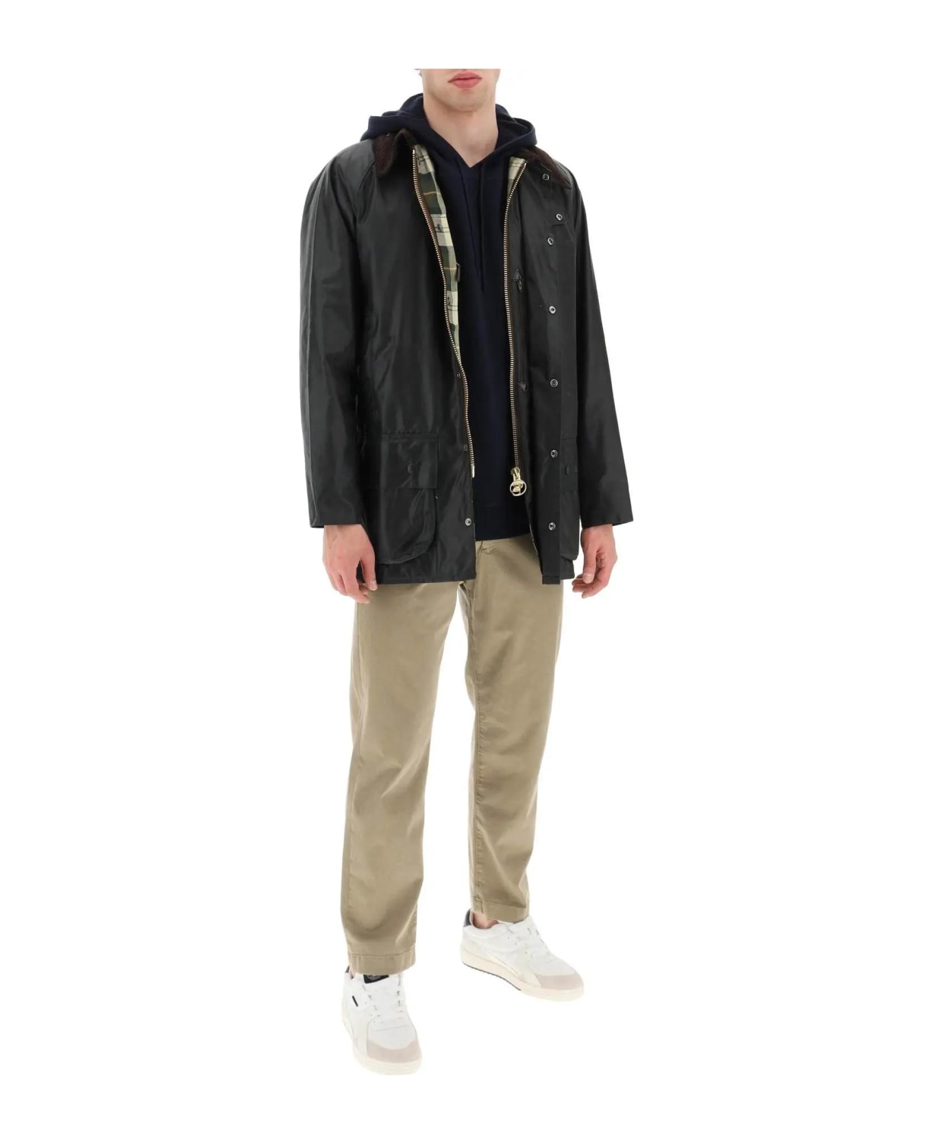 Barbour 
beaufort
 Wax Jacket - Sage