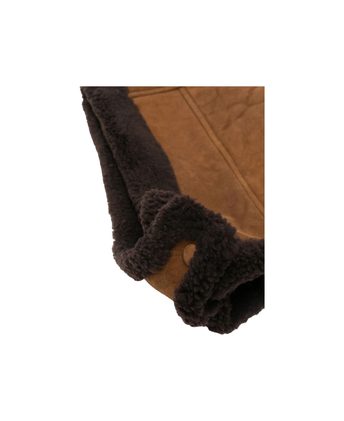 Yves Salomon Hat - BROWN