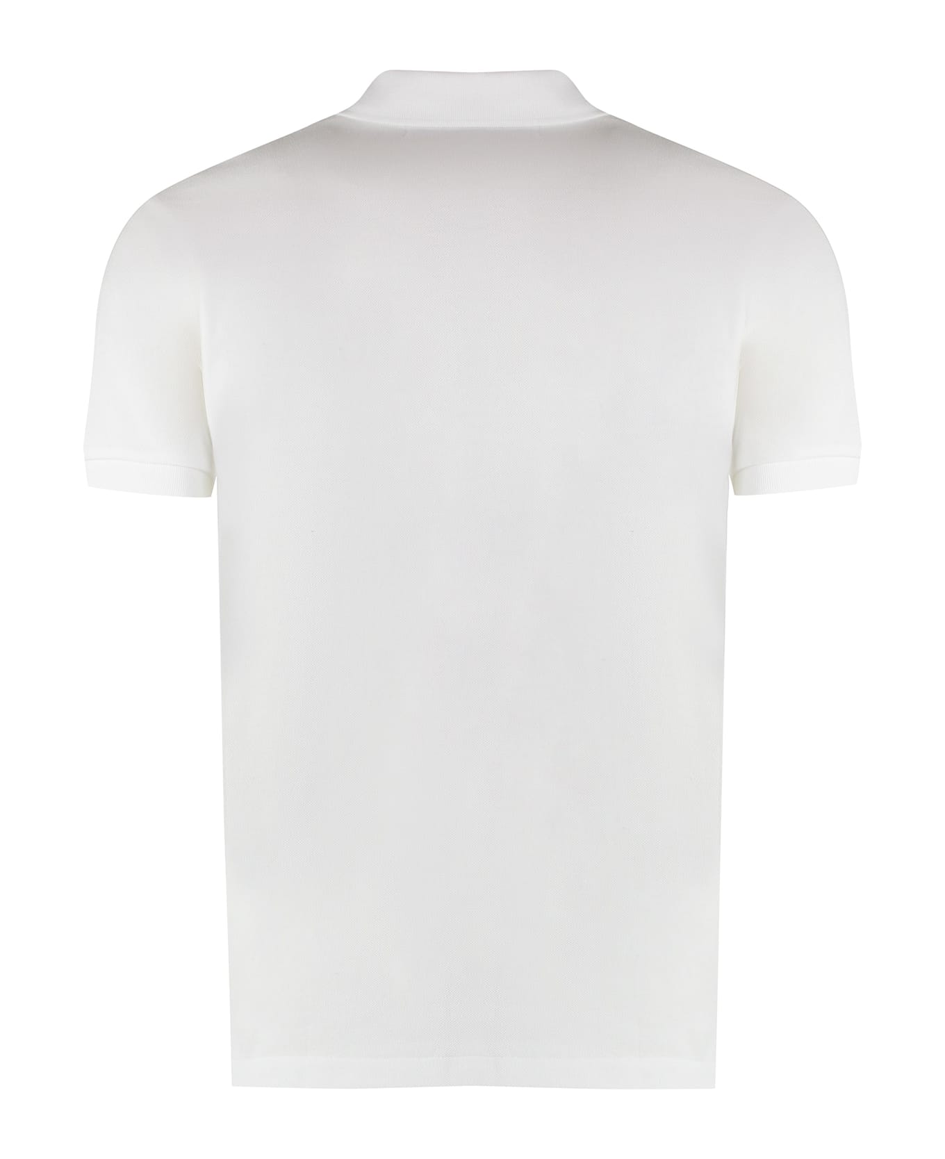 Comme des Garçons Play Cotton-piqué Polo Shirt - White