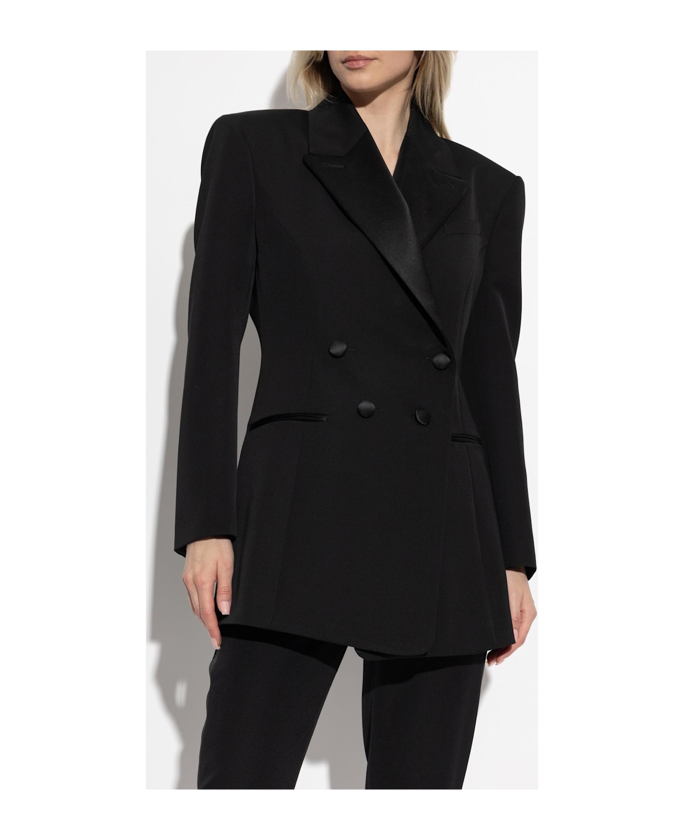 Givenchy Tailored Double-breasted Blazer - Black