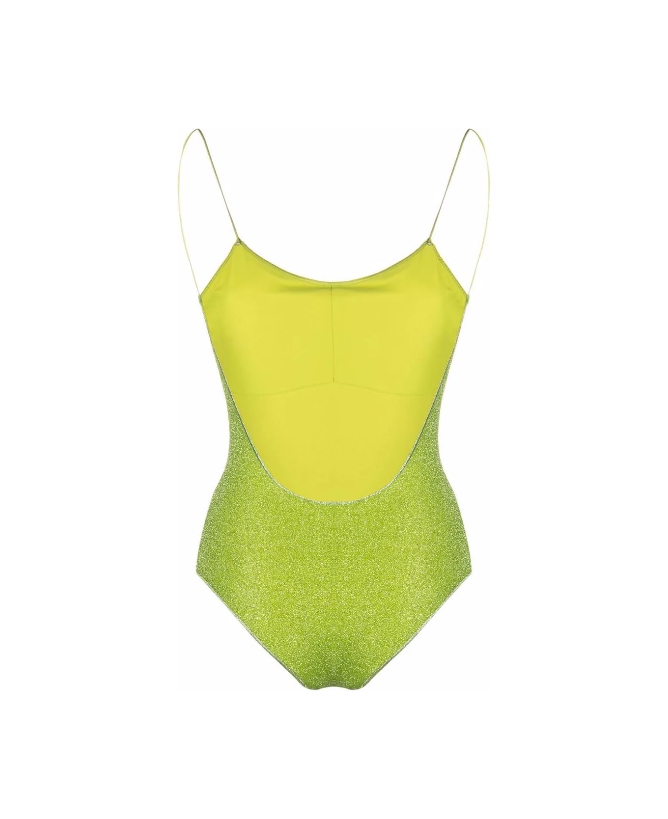 Oseree Lime Lumiere Maillot One-piece Swimsuit - Green