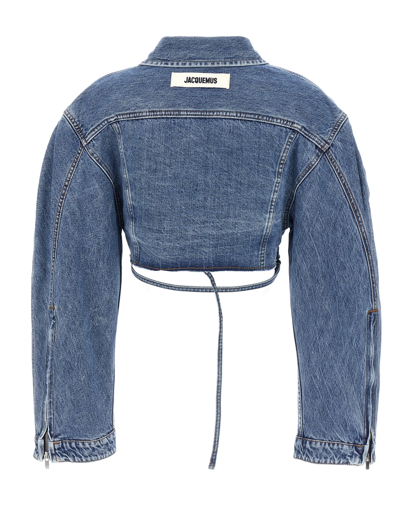 Jacquemus 'le Haut De Nimes Corto' Jacket - Blue