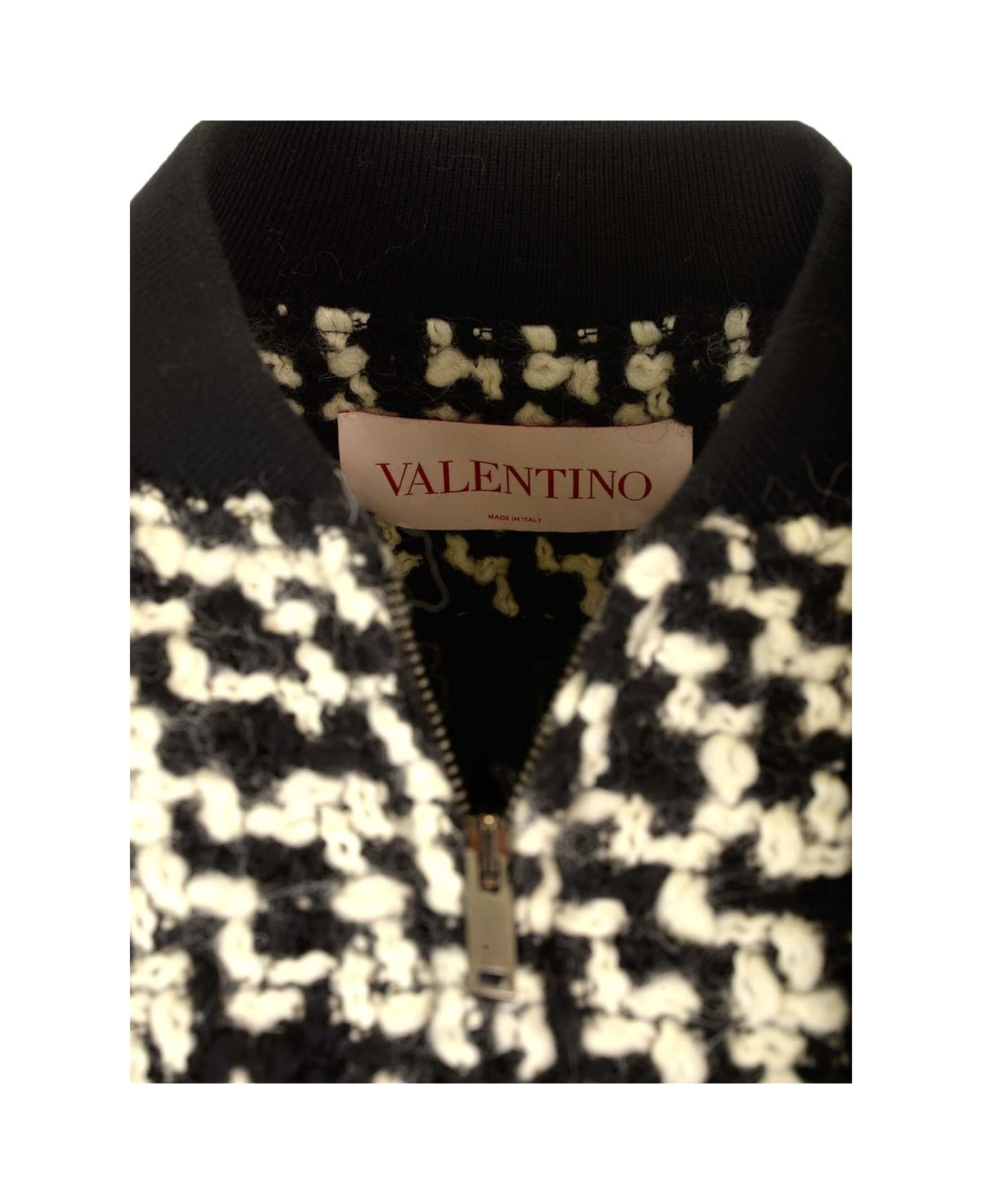 Valentino Garavani Wool Tweed Bomber - Multicolor