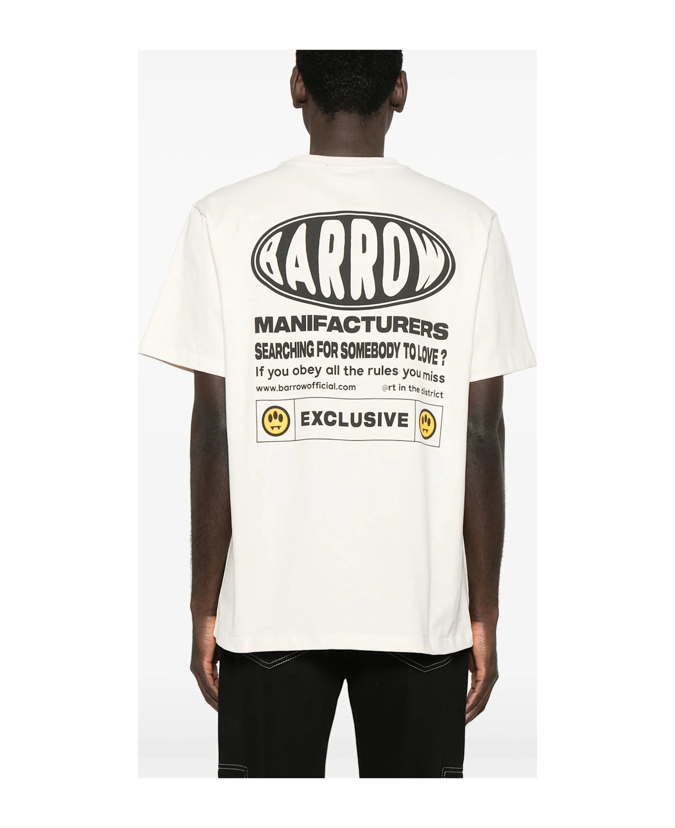 Barrow T-shirts And Polos White - Vanilla
