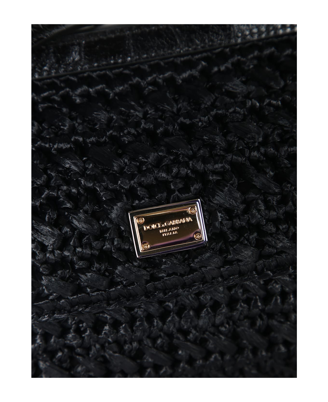 Dolce 
Gabbana Sicily Elongated Handbag - NERONEROORO