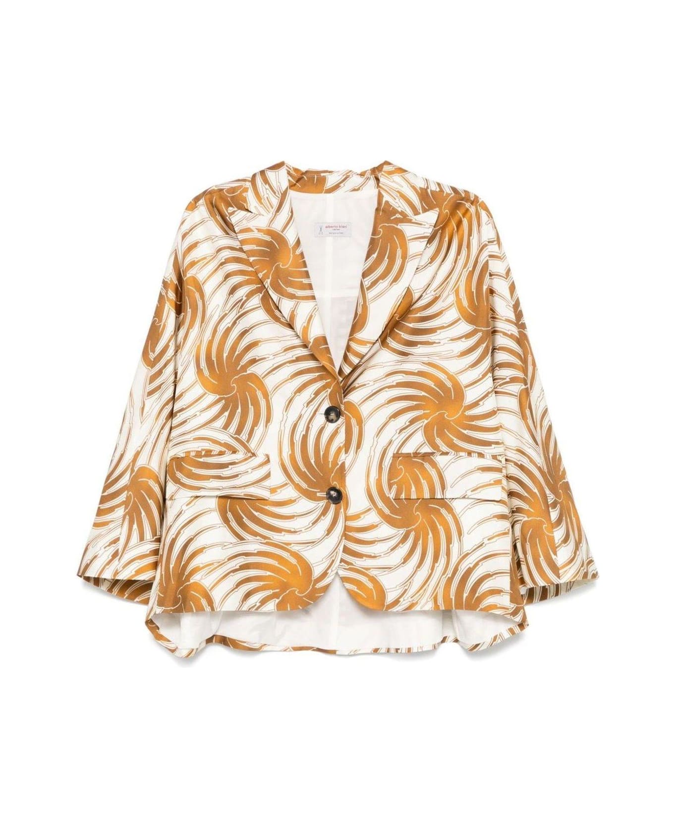 Alberto Biani Patterned Jacket - Beige