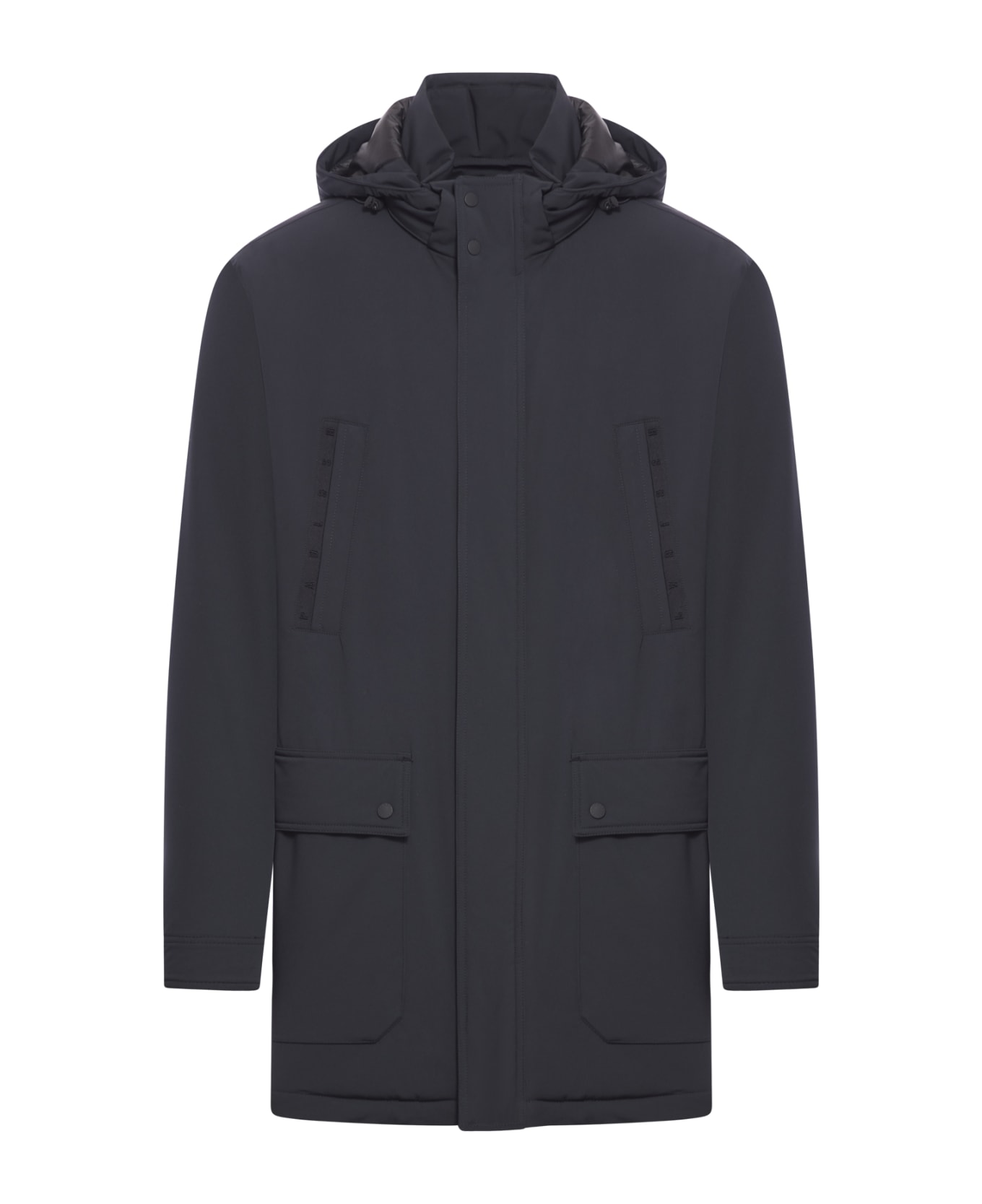 Paul&Shark Car Coat Typhoon - Black