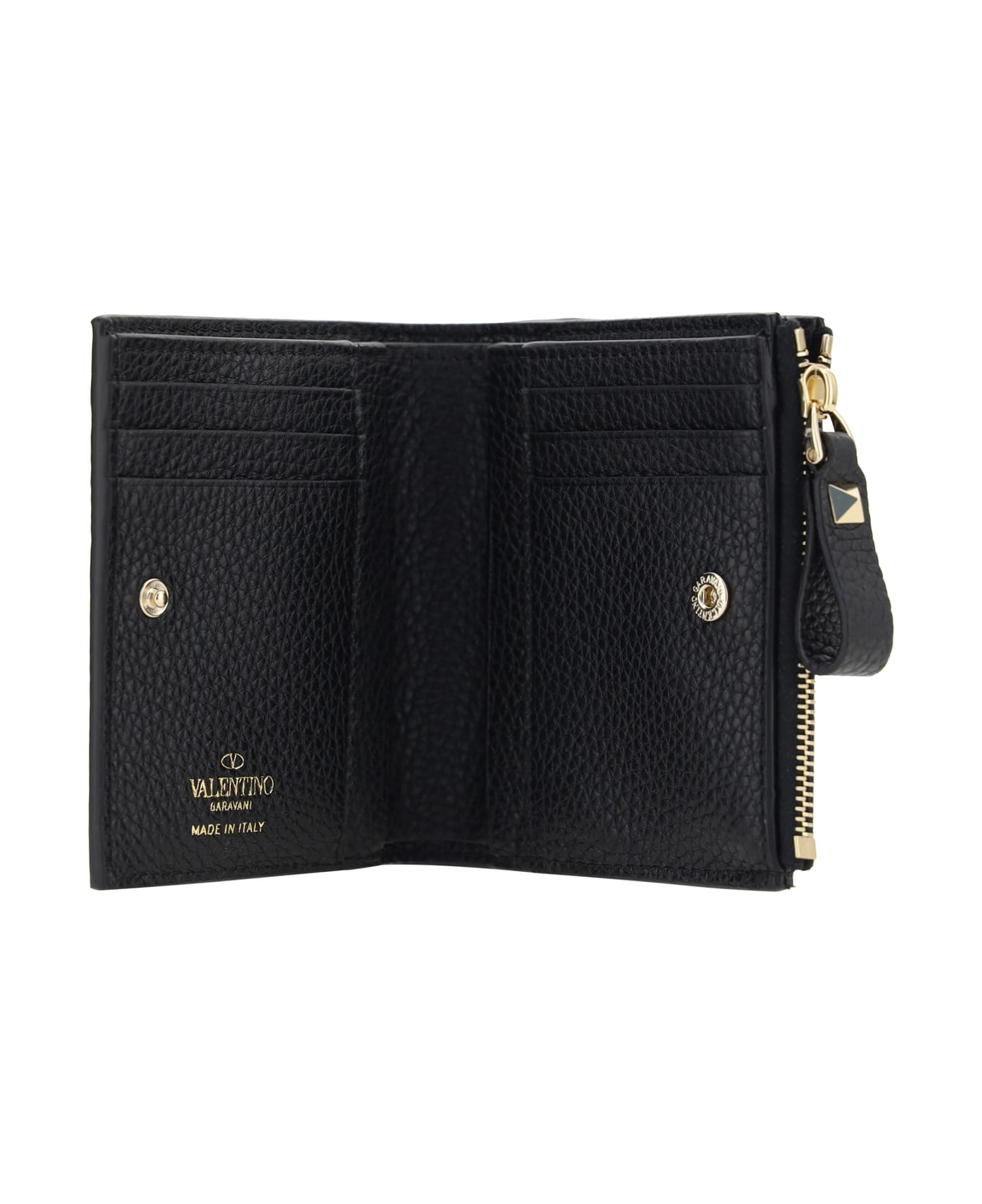 Valentino Garavani Rockstud Wallet - Nero