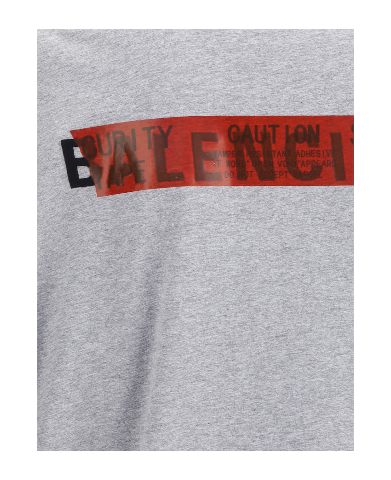 Balenciaga T-shirt With Taped Balenciaga Back Motif