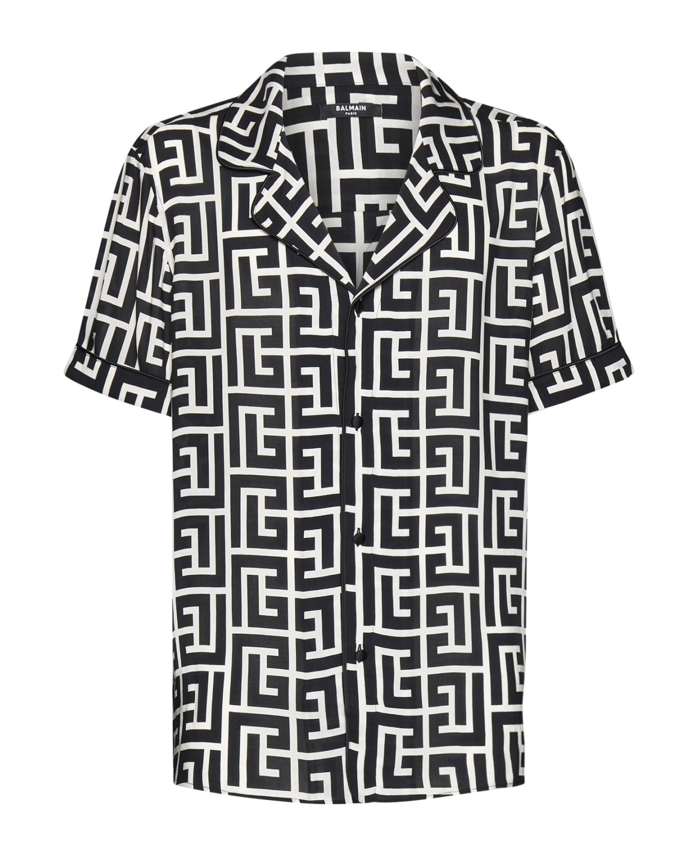 Balmain Shirt - Ivoire noir