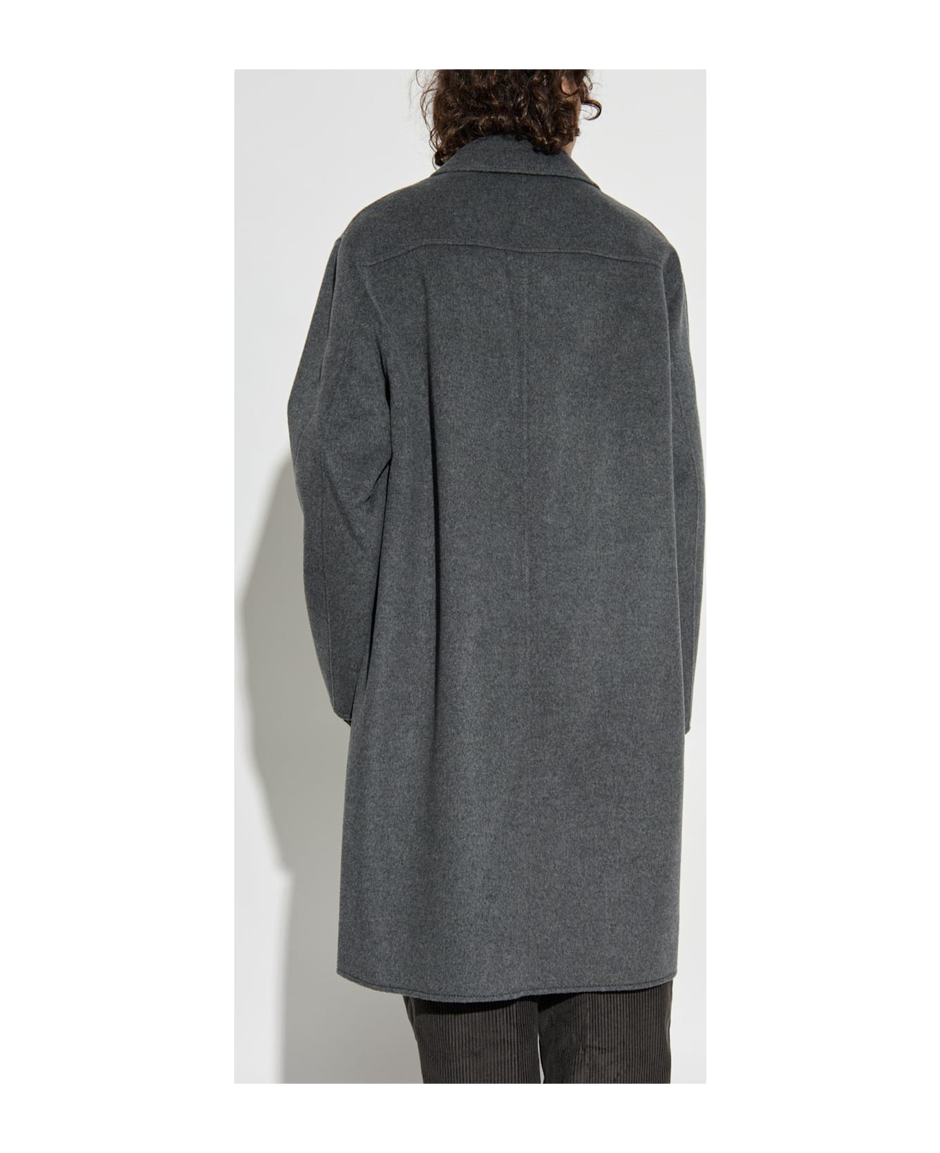 Ami Alexandre Mattiussi Wool Coat - GREY