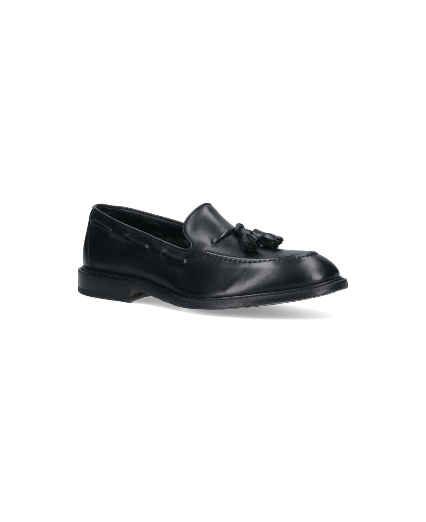 Alexander Hotto 'loafer' Loafers - Black   ローファー＆デッキシューズ