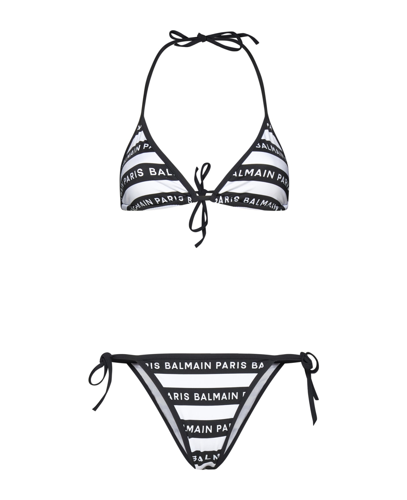 Balmain Bikini - White BLACK