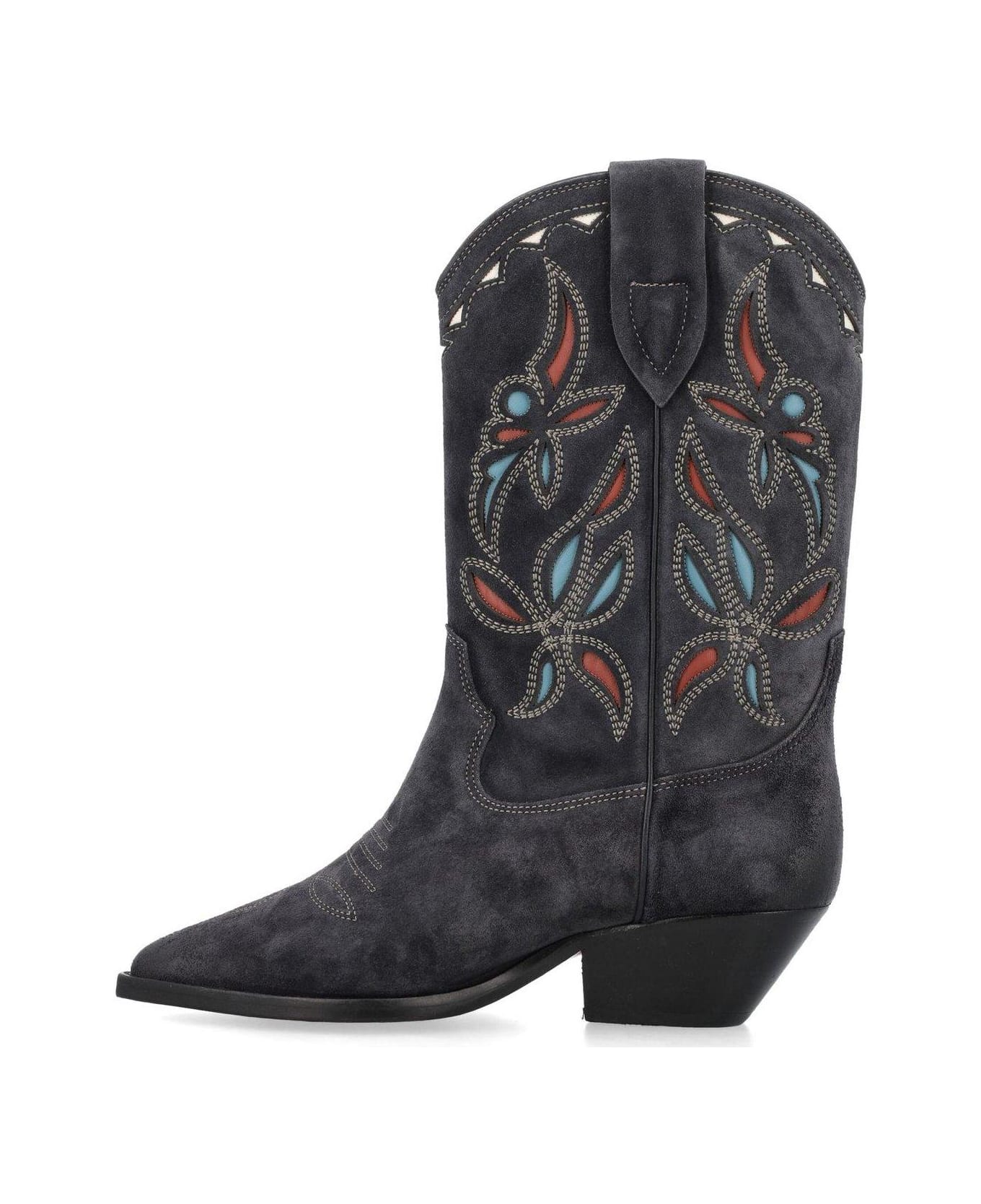 Isabel Marant Duerto Texan Boots - FADED BLACK