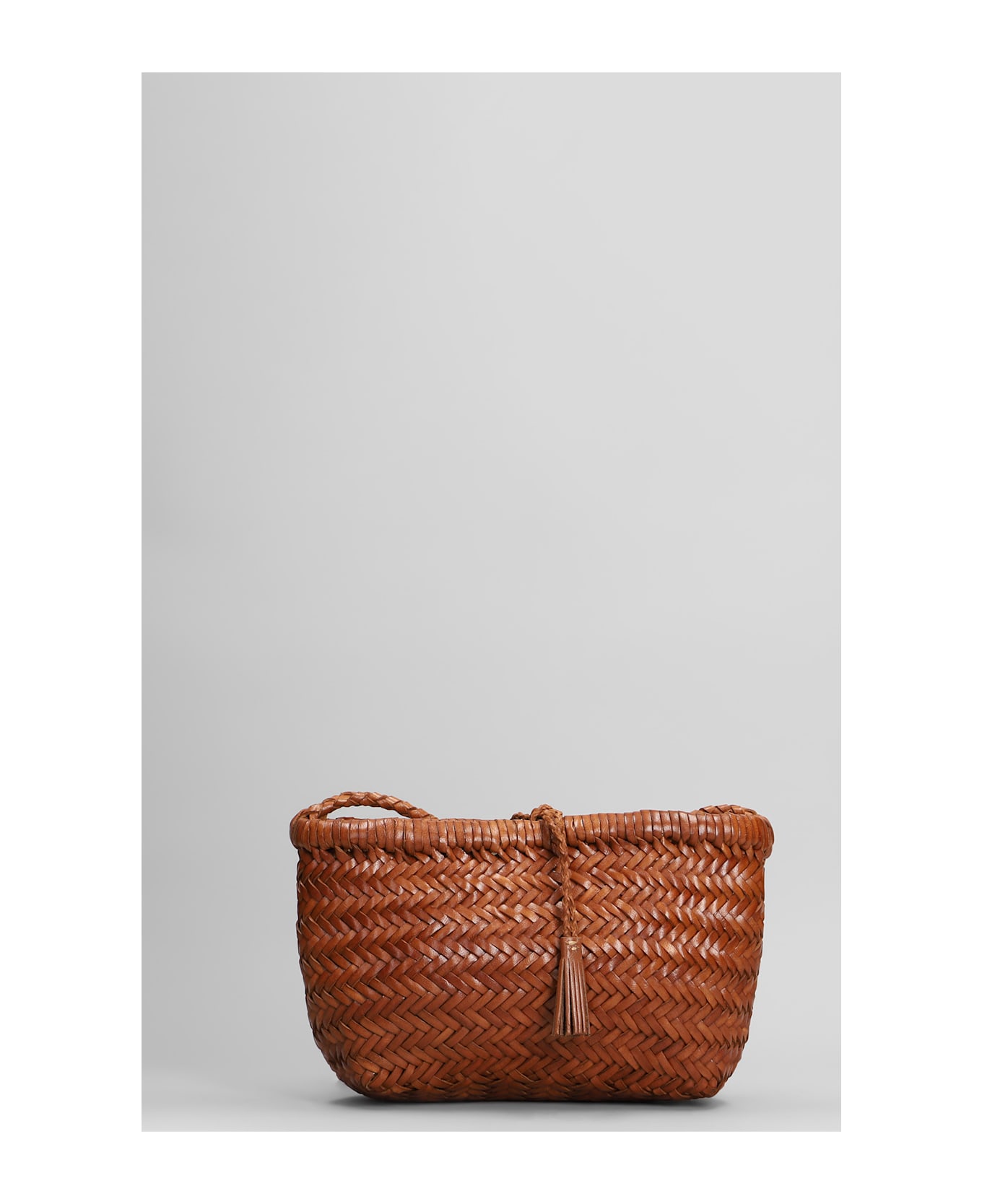 Dragon Diffusion Minsu Mini Basket Hand Bag In Leather Color Leather - leather color