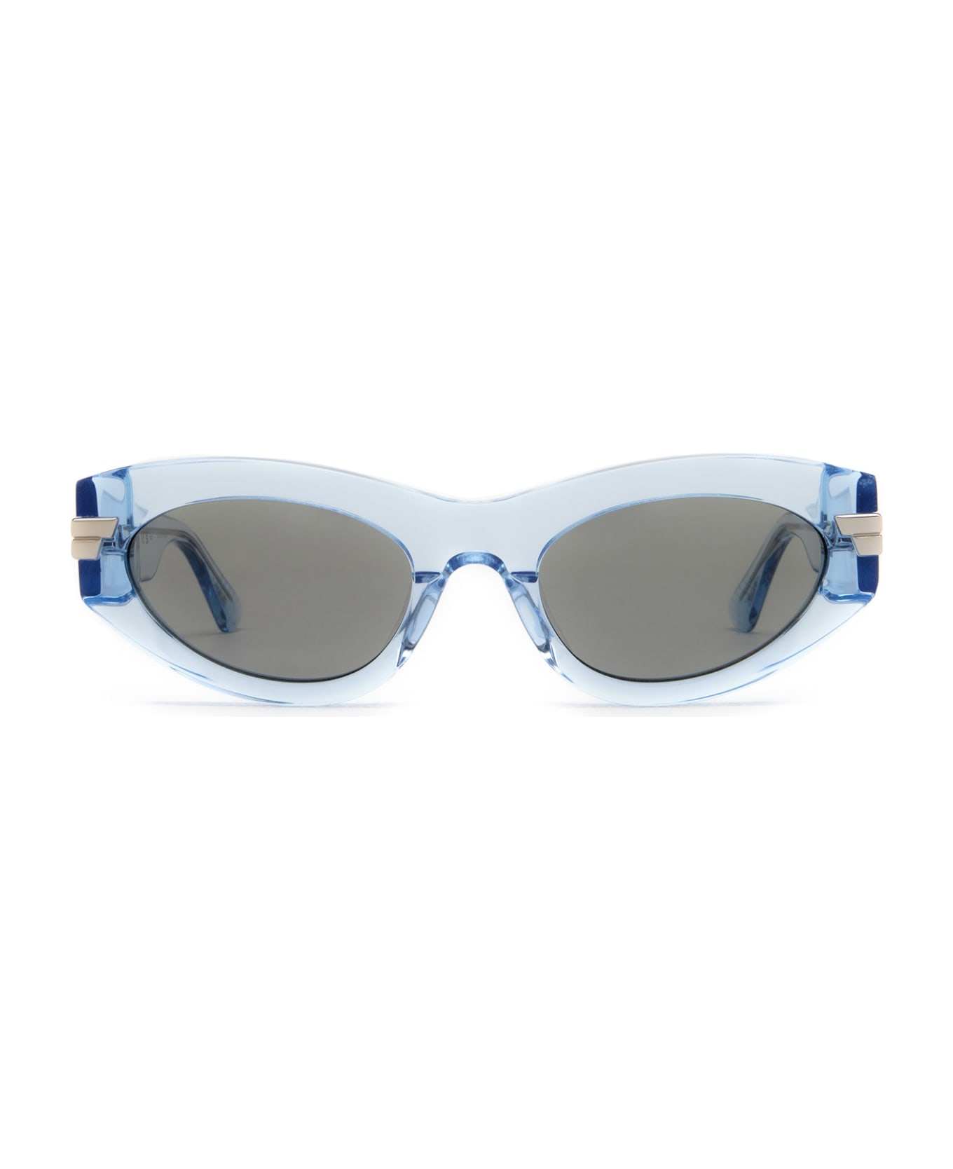 Bottega Veneta Eyewear Bv1189s Light-blue Sunglasses - Light-Blue