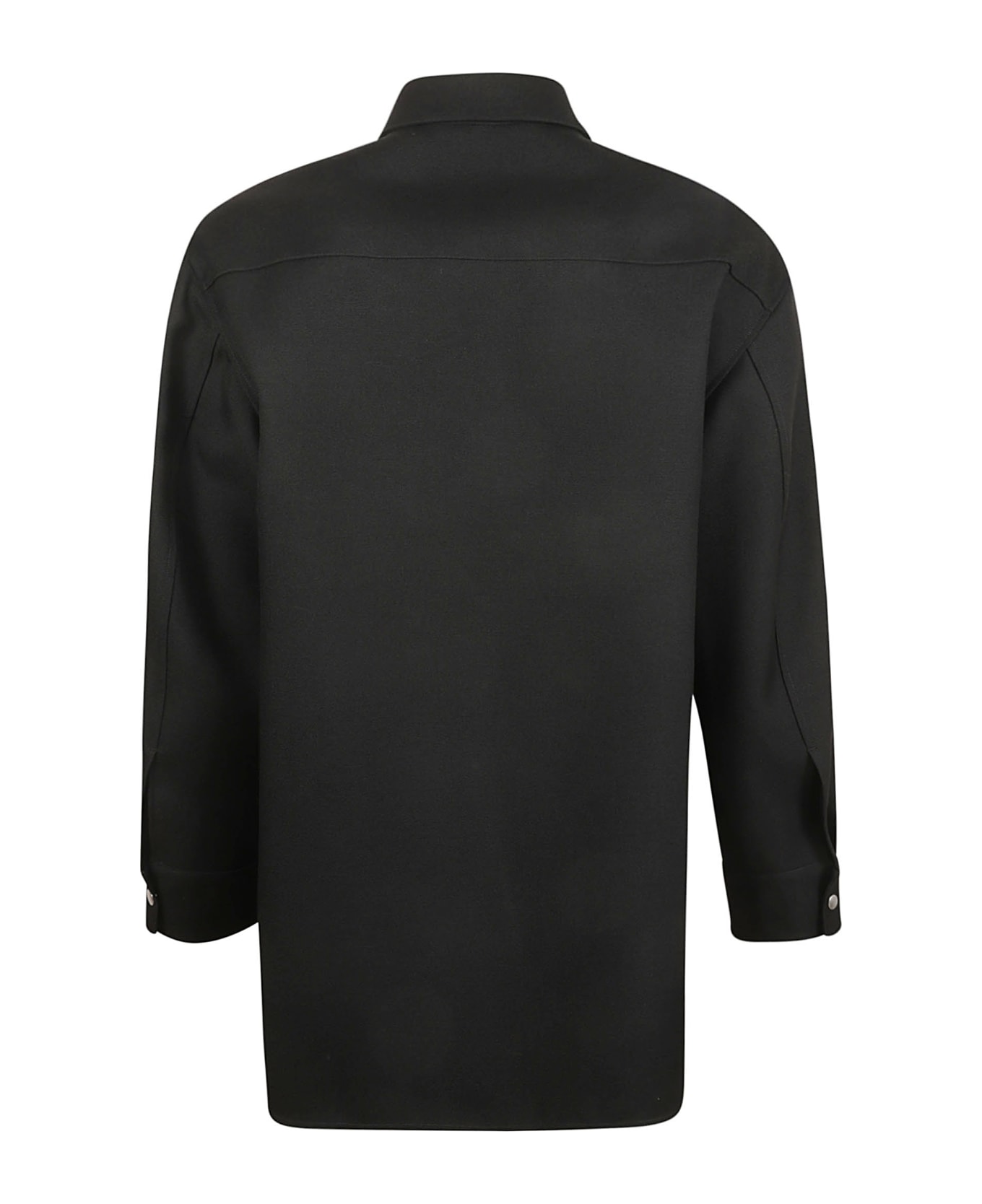 Jil Sander Concealed Blouse - Black シャツ