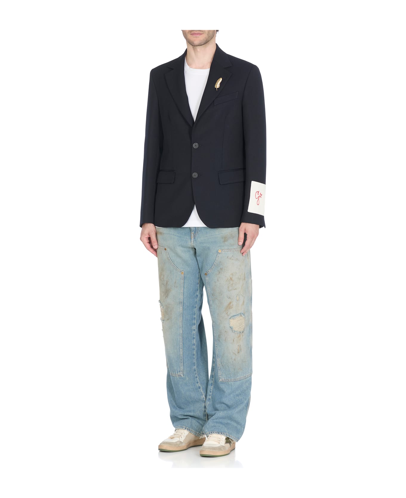 Golden Goose Blazer Milano Jacket - Blue