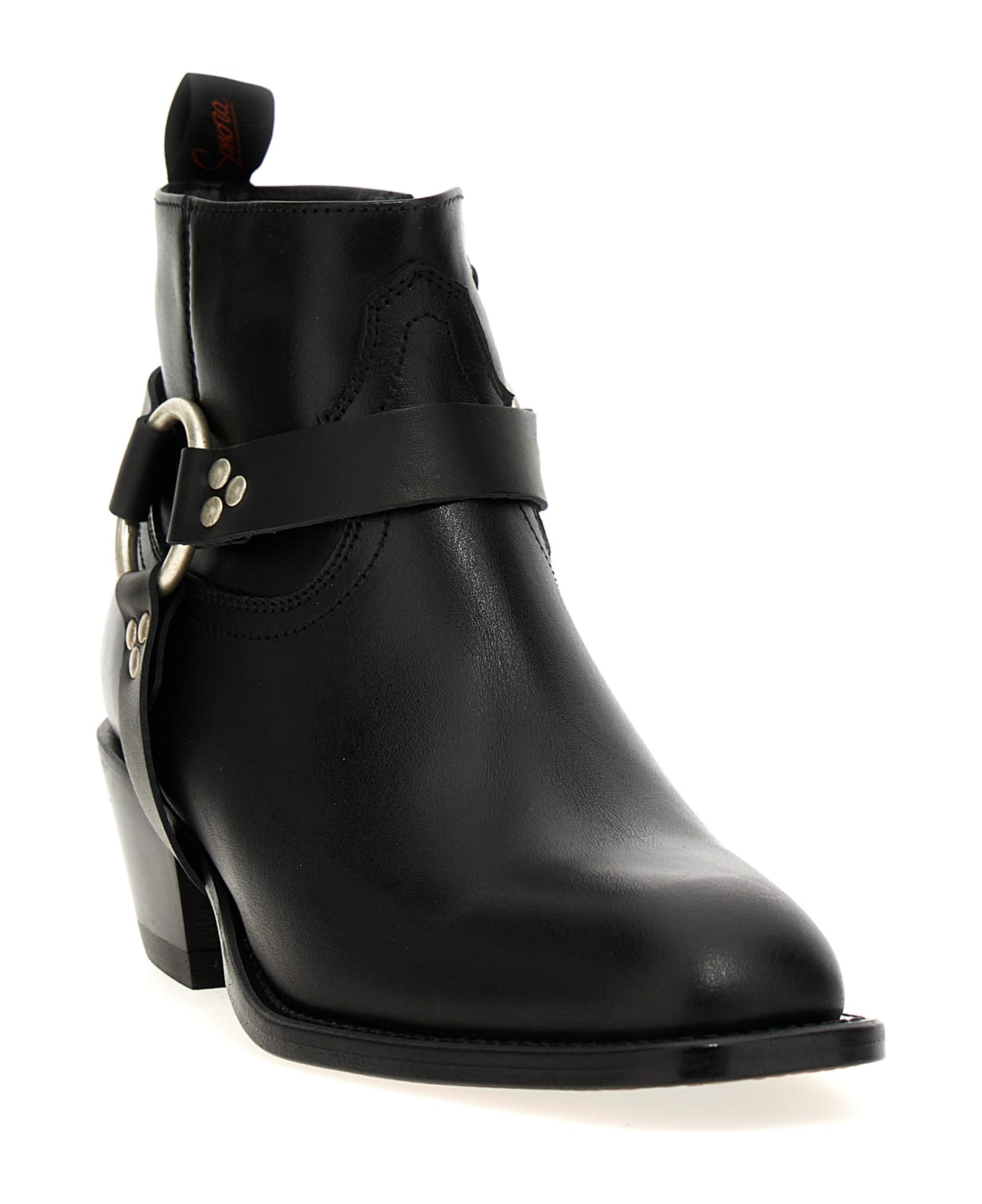 Sonora 'dulce Belt' Ankle Boots - Black  