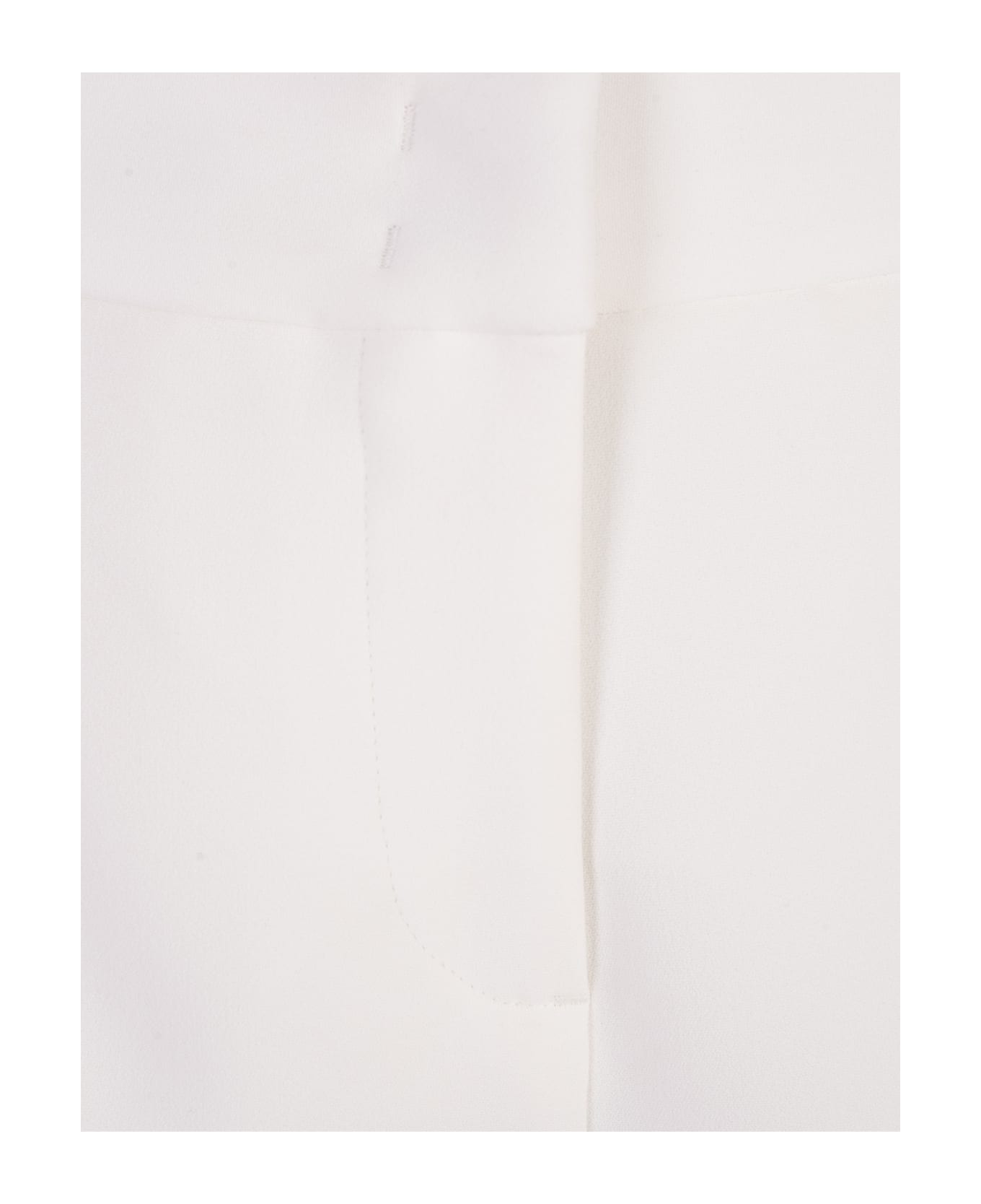 Ermanno Scervino White Tailored Shorts - White ショートパンツ